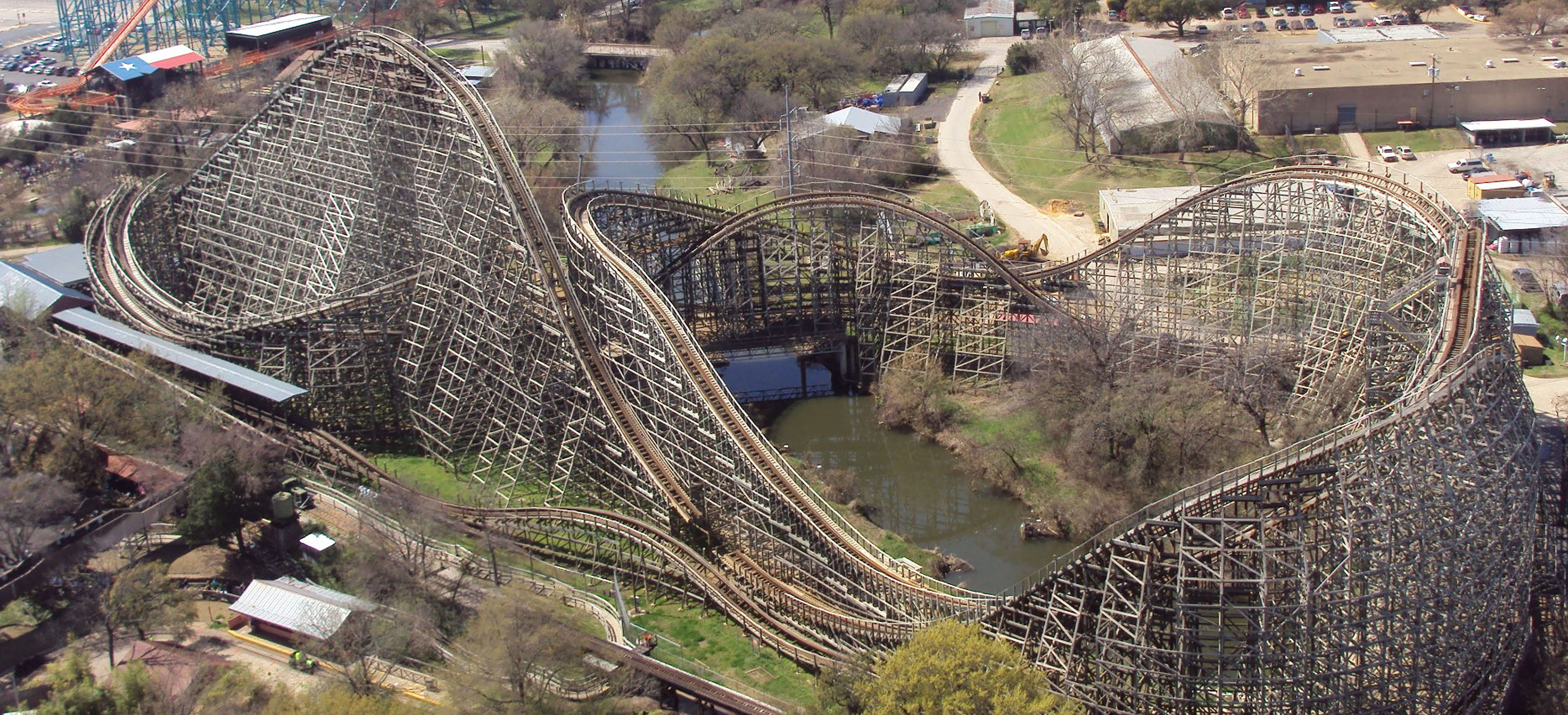 Texas Giant Six Flags Over Texas Arlington Texas United States