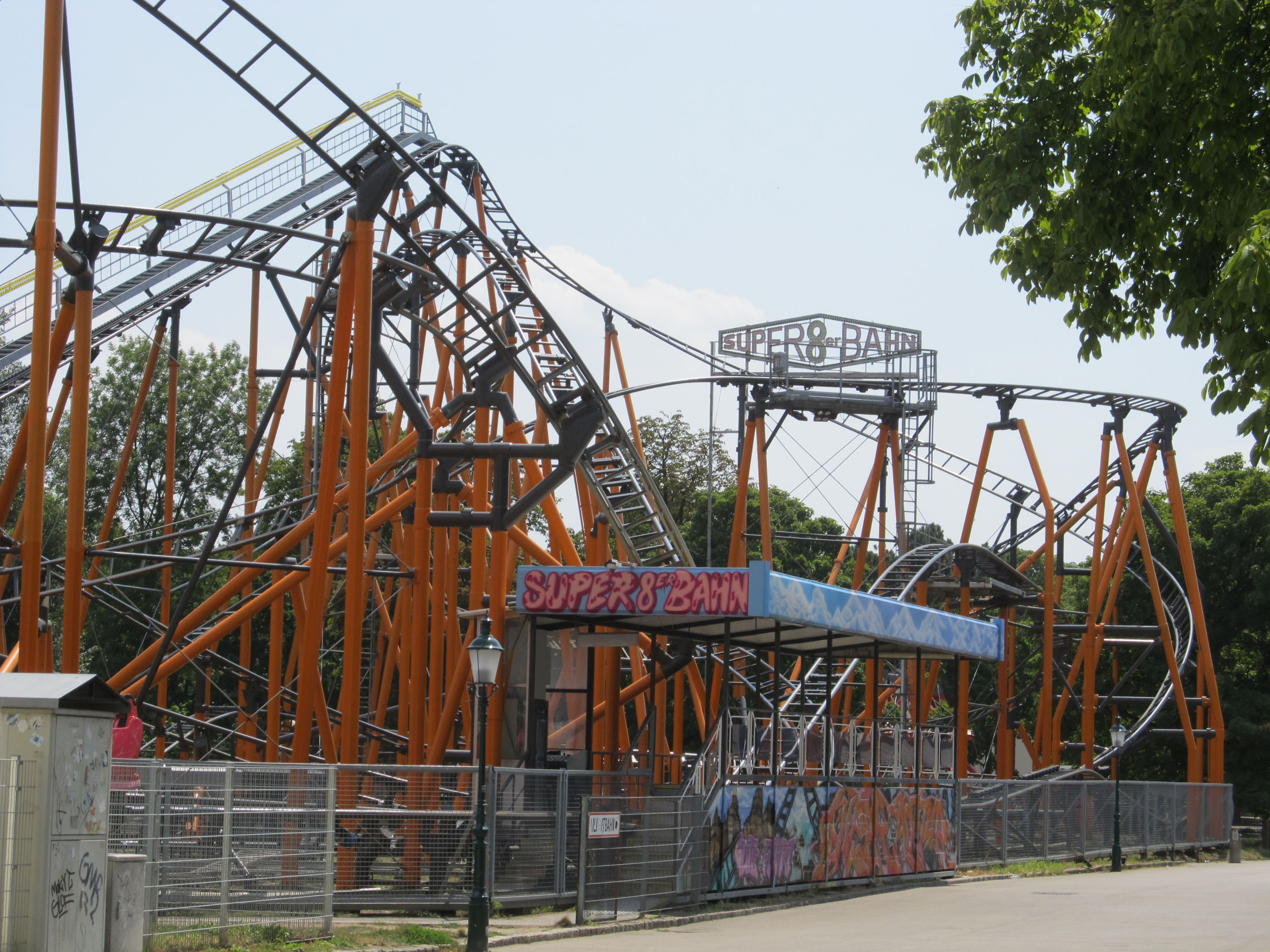 Super 8er Bahn Wiener Prater Vienna Vienna Austria