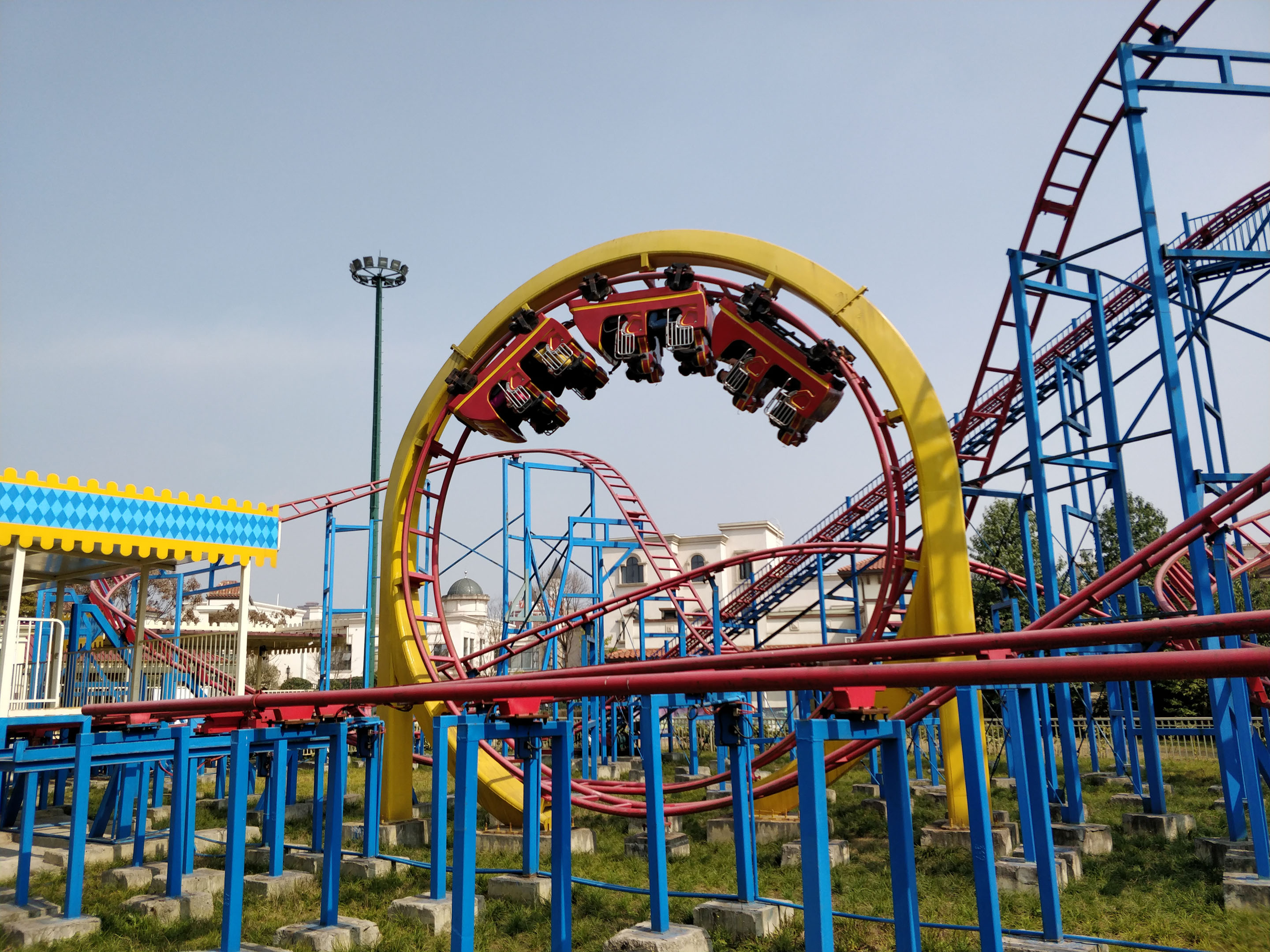 Veteor Roller Coaster Floraland Continent Park Wenjiang