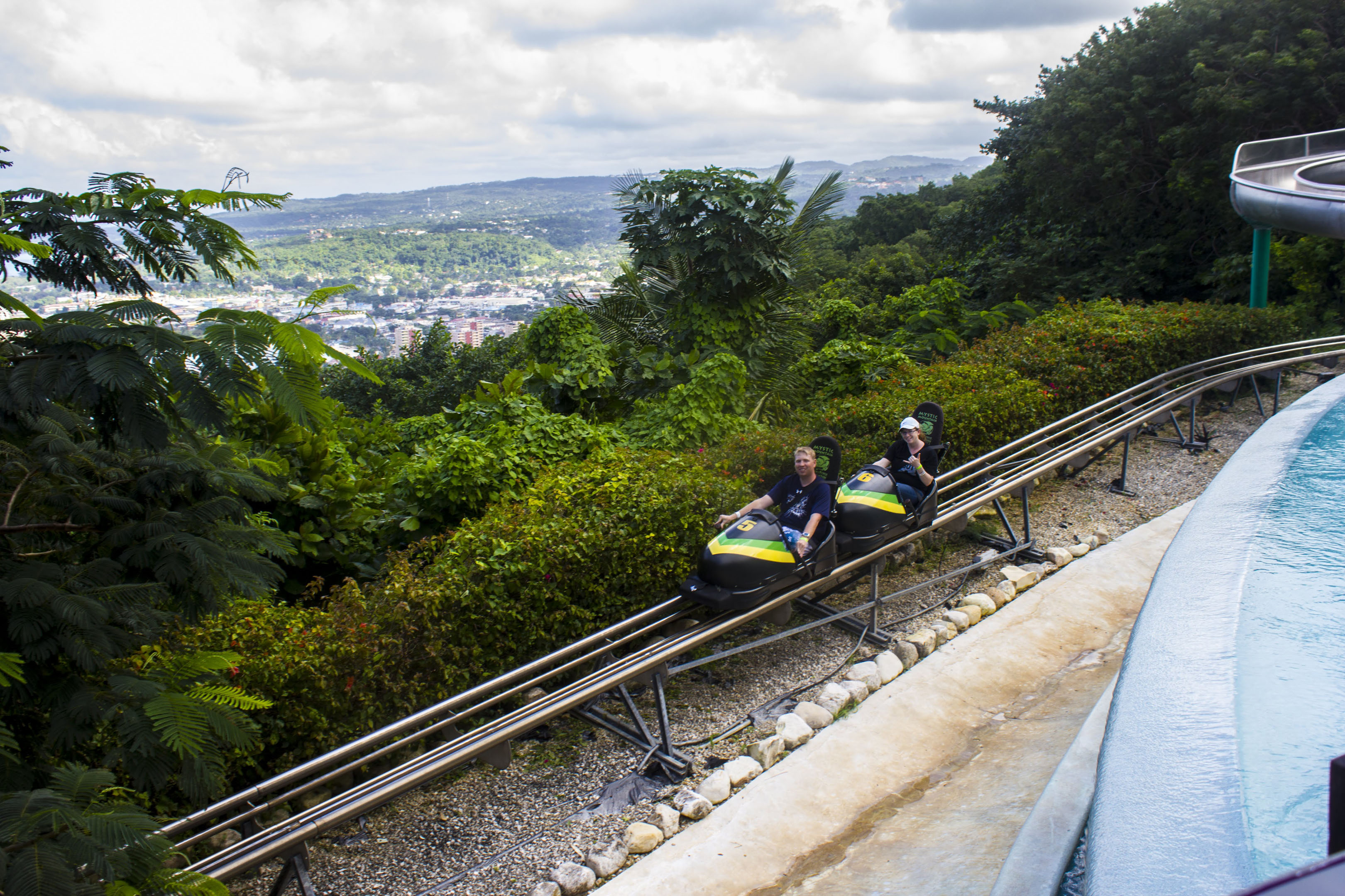 Mystic Mountain Jamaica Bobsled Mystic Mountain Adventure Tour| Ocho