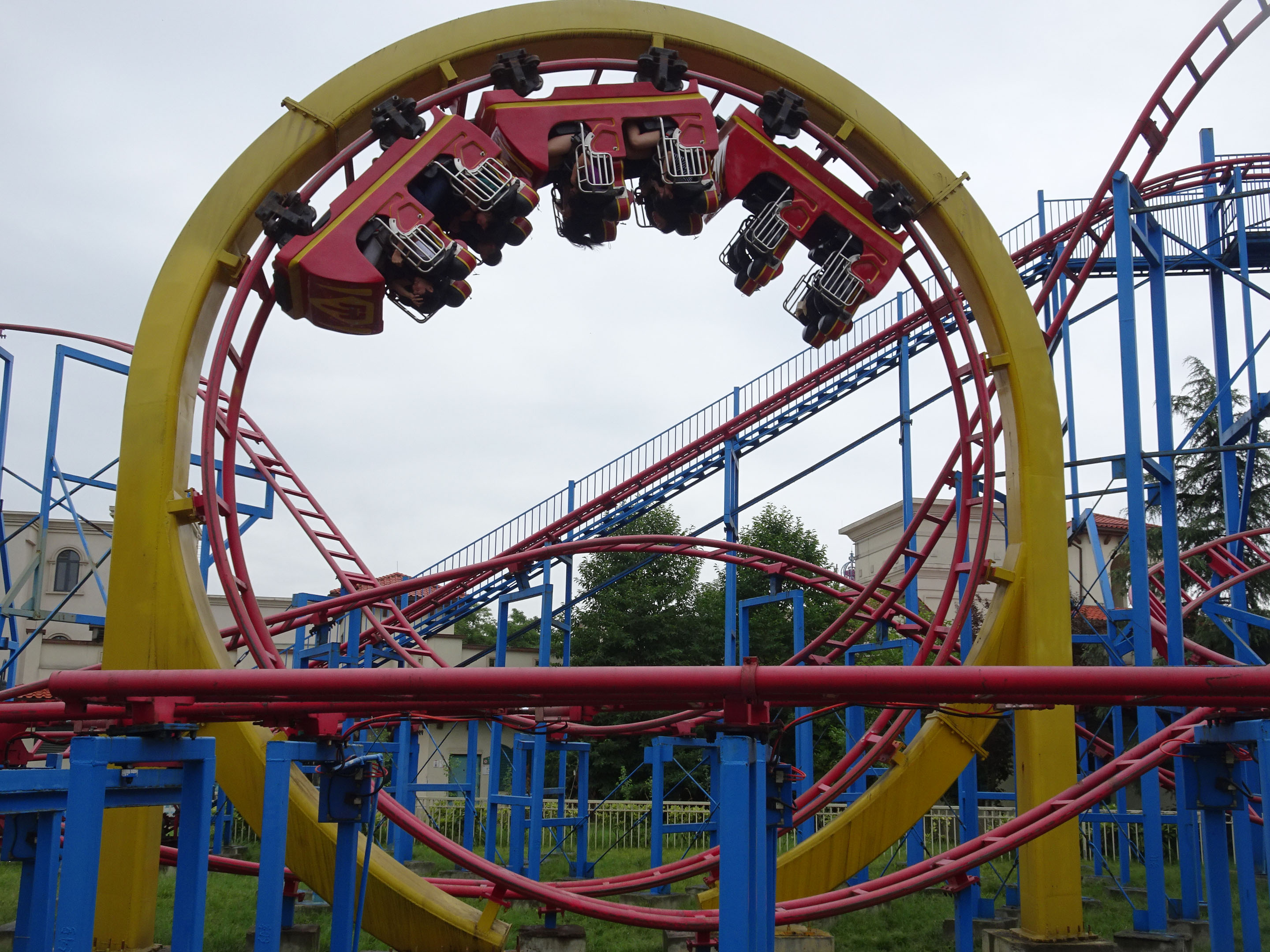 Veteor Roller Coaster Floraland Continent Park Wenjiang