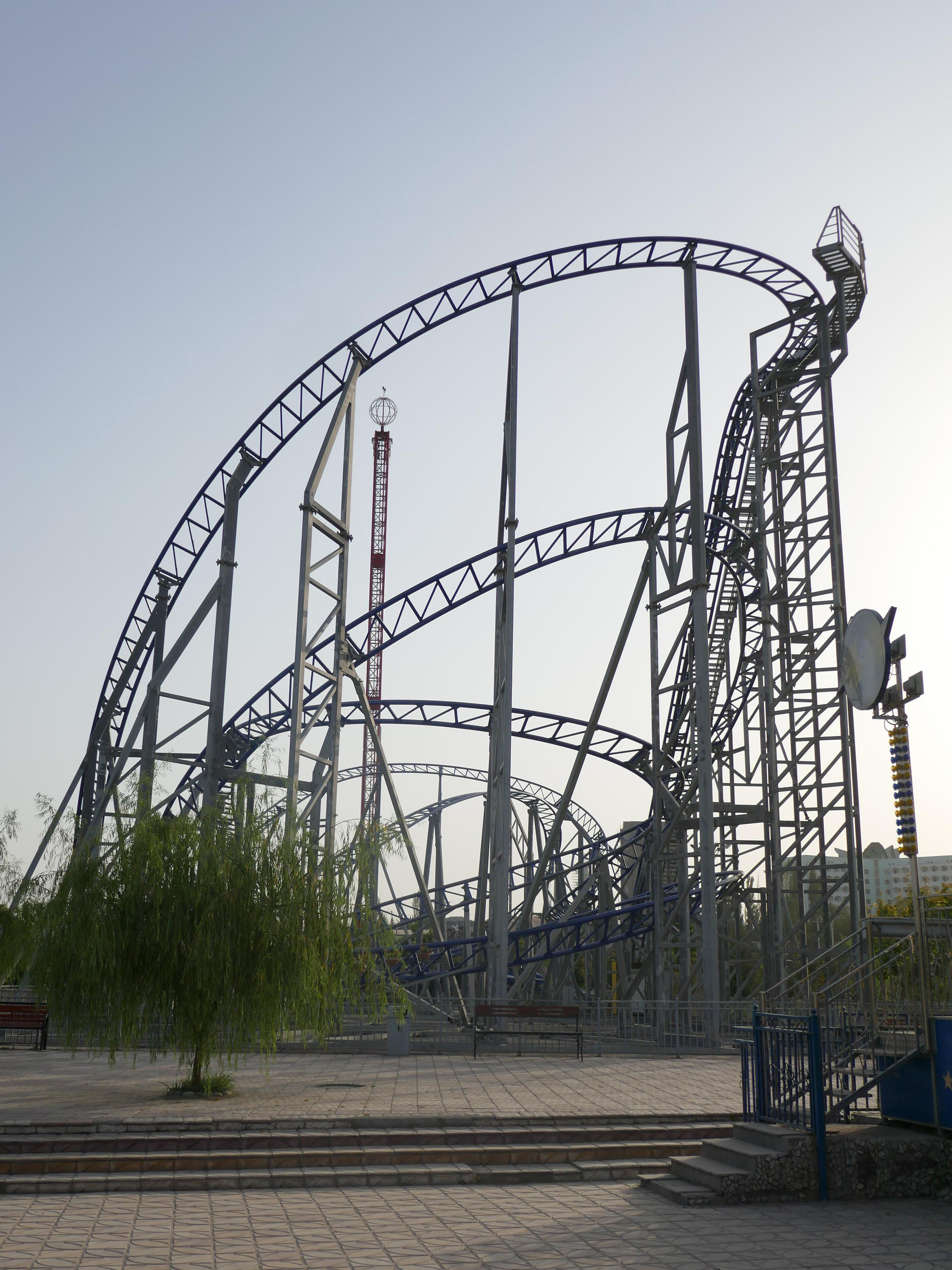 Roller Coaster Park Khayyam Dushanbe Tajikistan