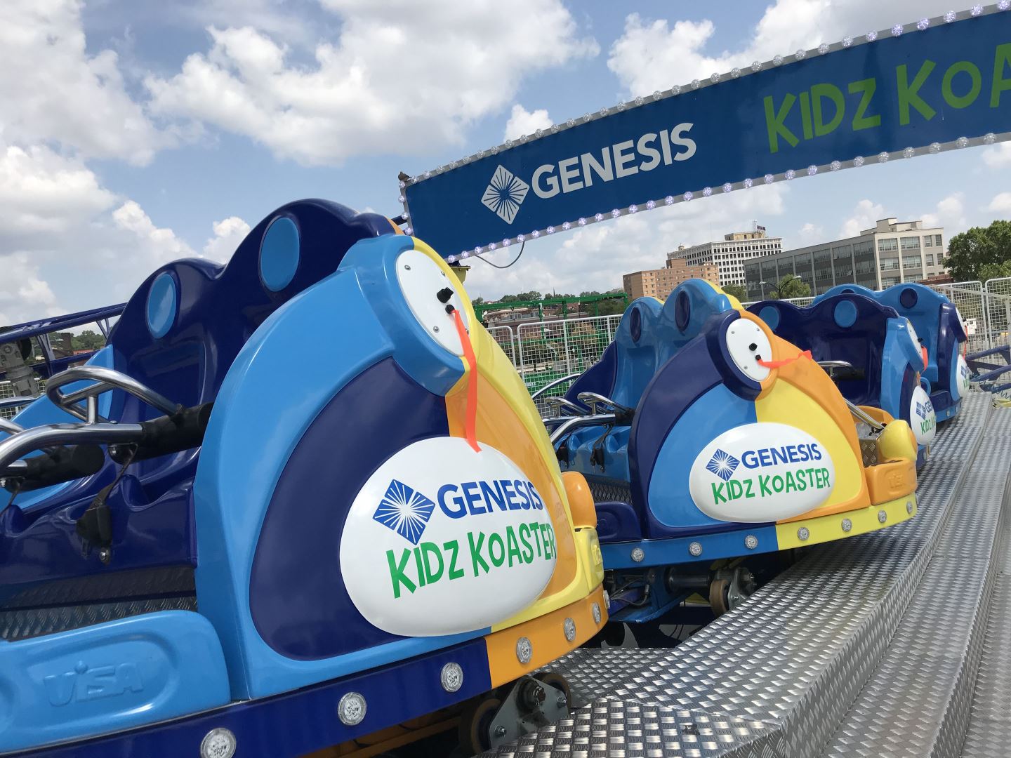 Genesis Kidz Koaster Modern Woodmen Park Davenport Iowa