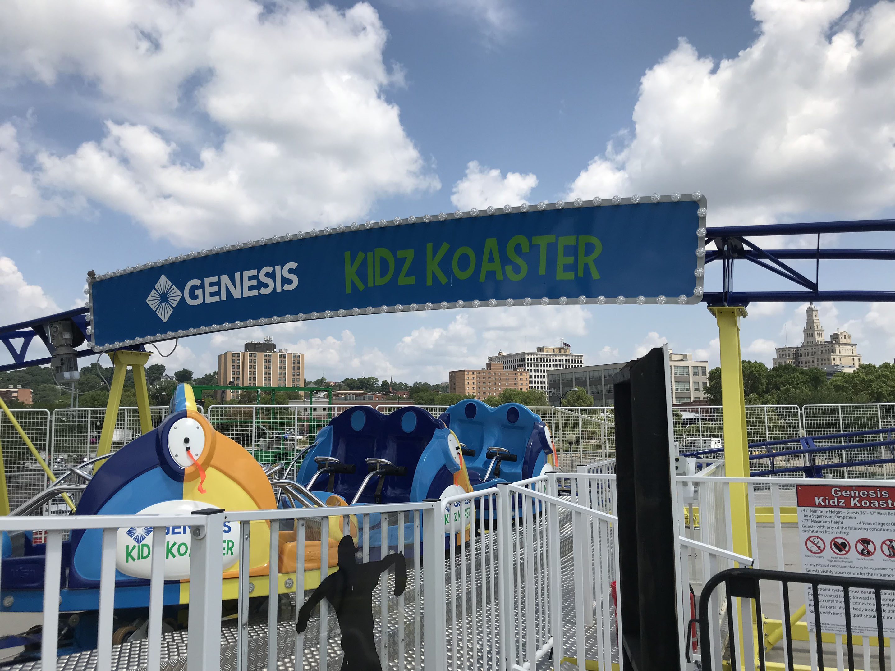 Genesis Kidz Koaster Modern Woodmen Park Davenport Iowa