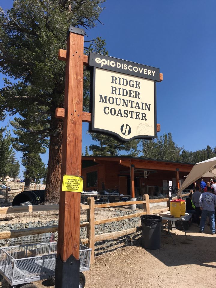 Ridge Rider Mountain Coaster Heavenly Mountain Resort South