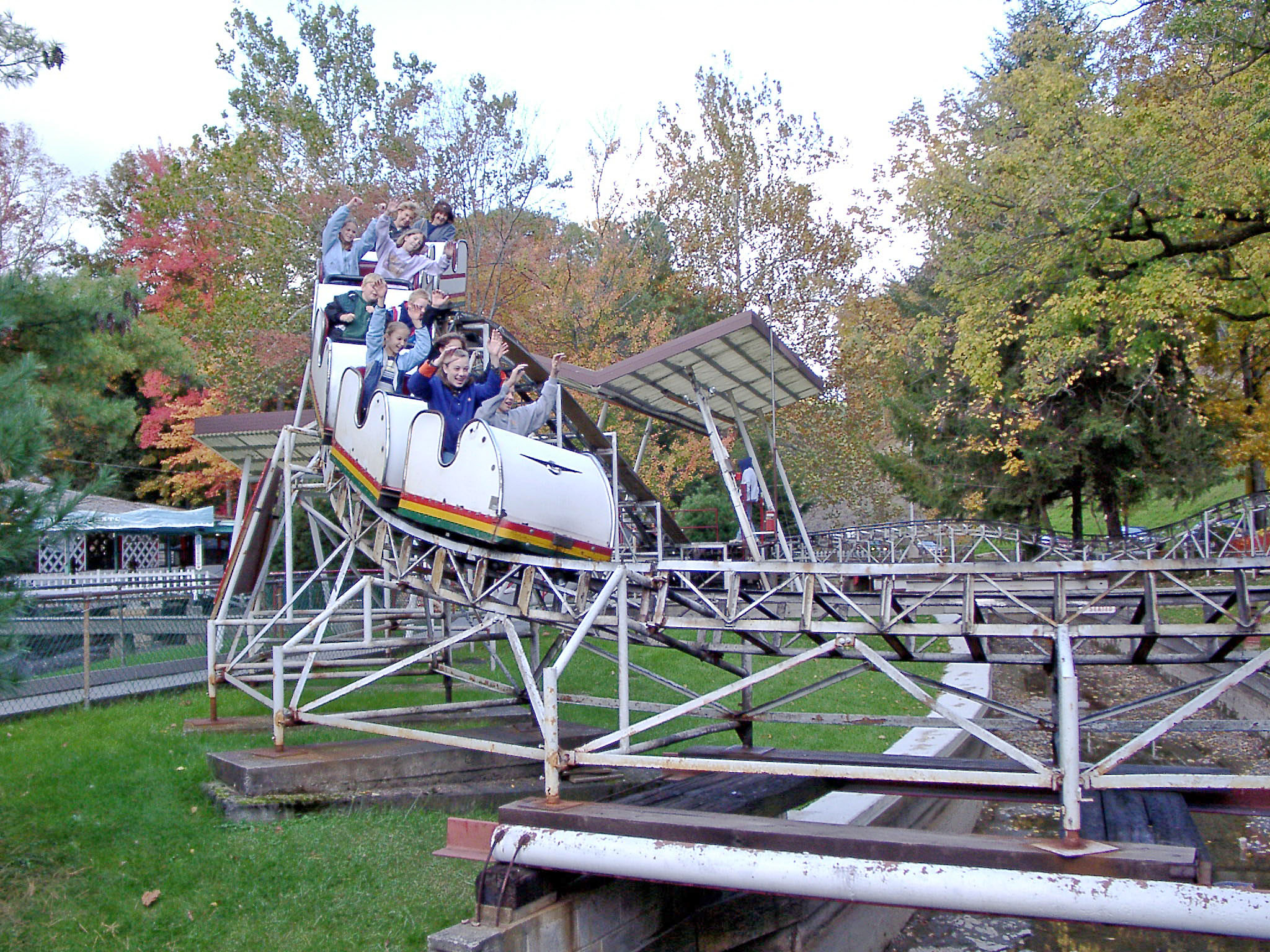 High Speed Thrill Coaster Knoebels Amusement Resort Elysburg