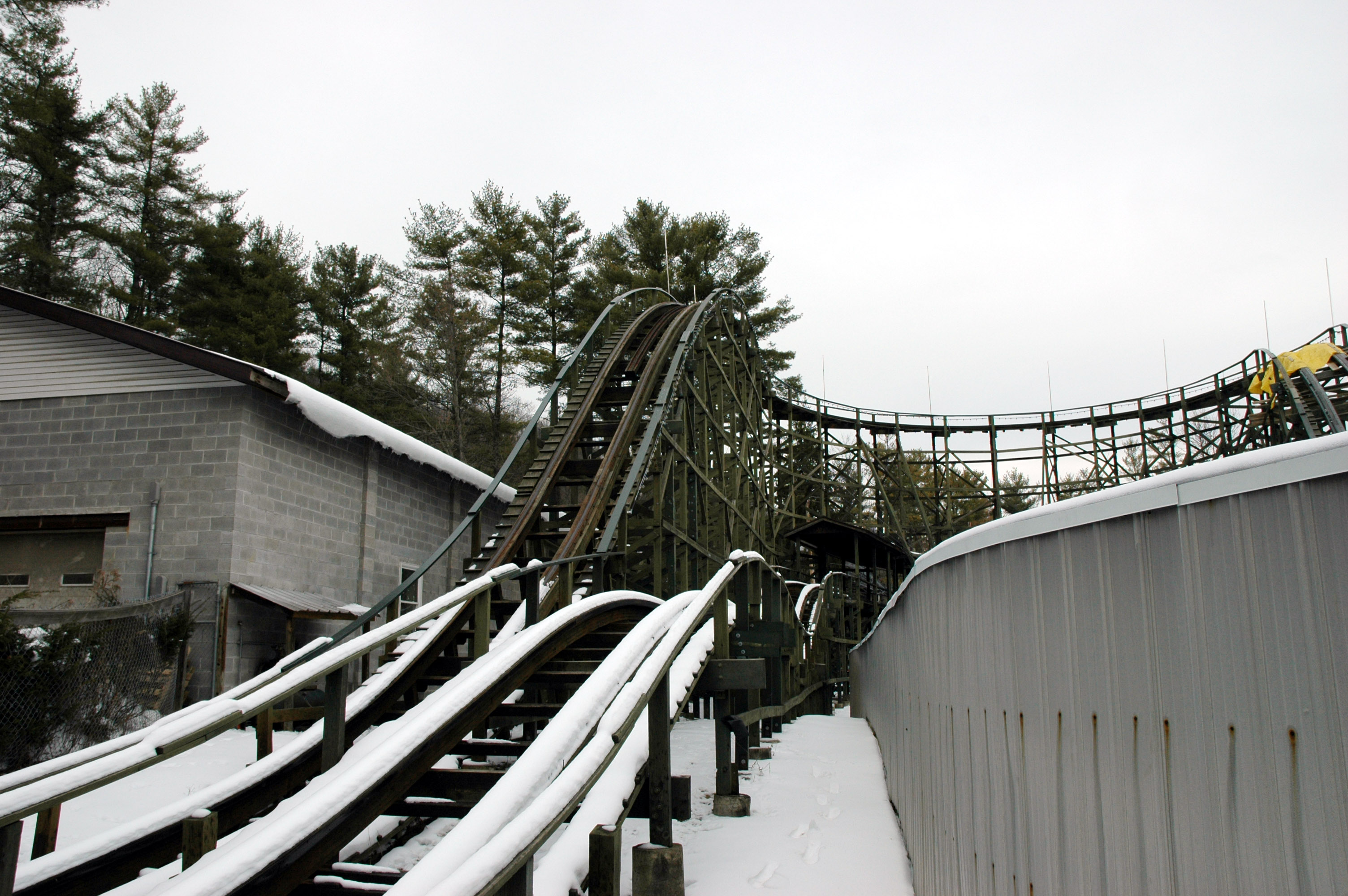 Roller Coaster DataBase  Knoebels amusement park, Roller coaster