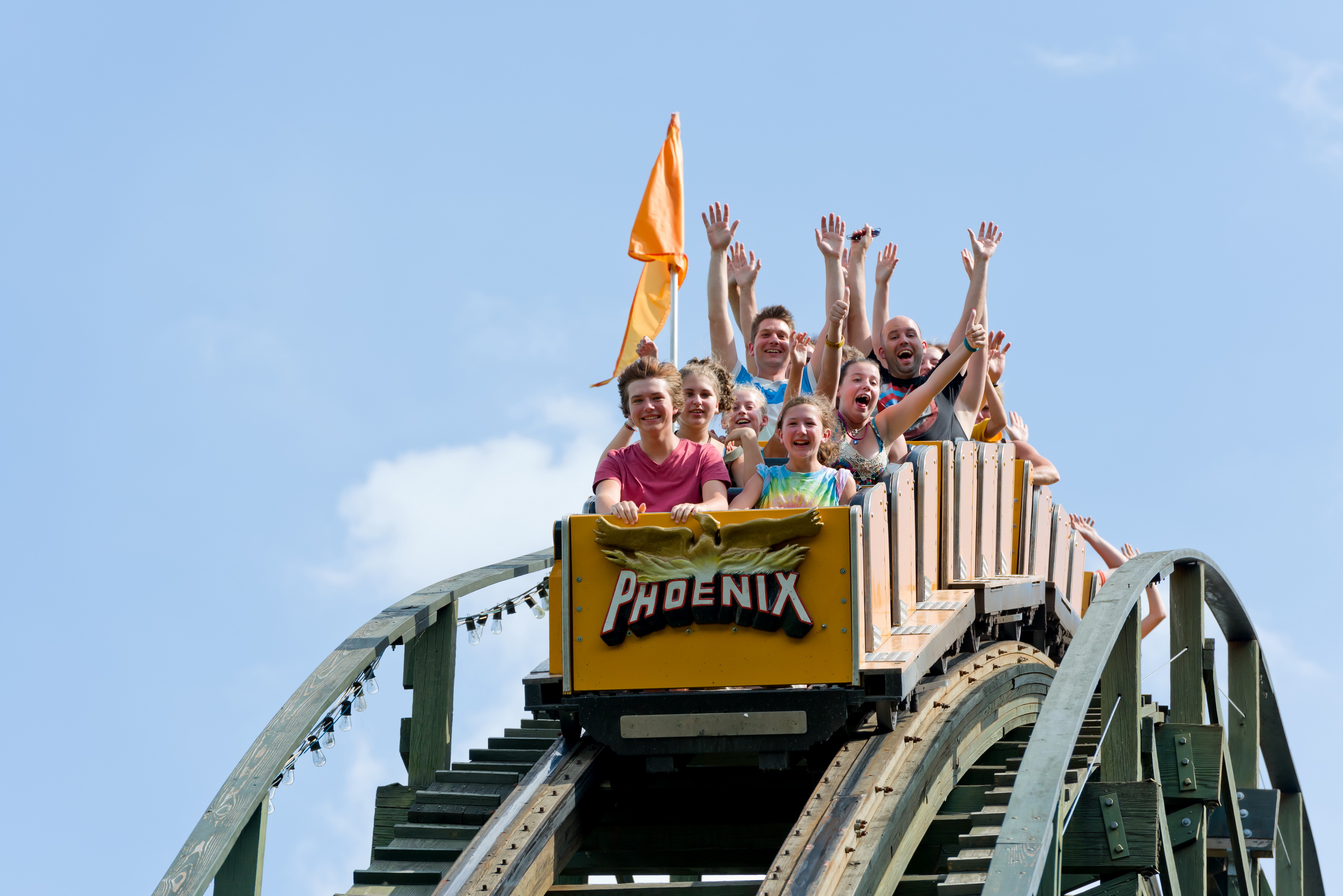 Roller Coaster DataBase  Knoebels amusement park, Roller coaster