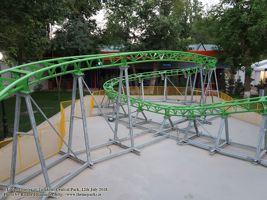 3 Loops Coaster Central Park Mirzo Ulugbek Tashkent City