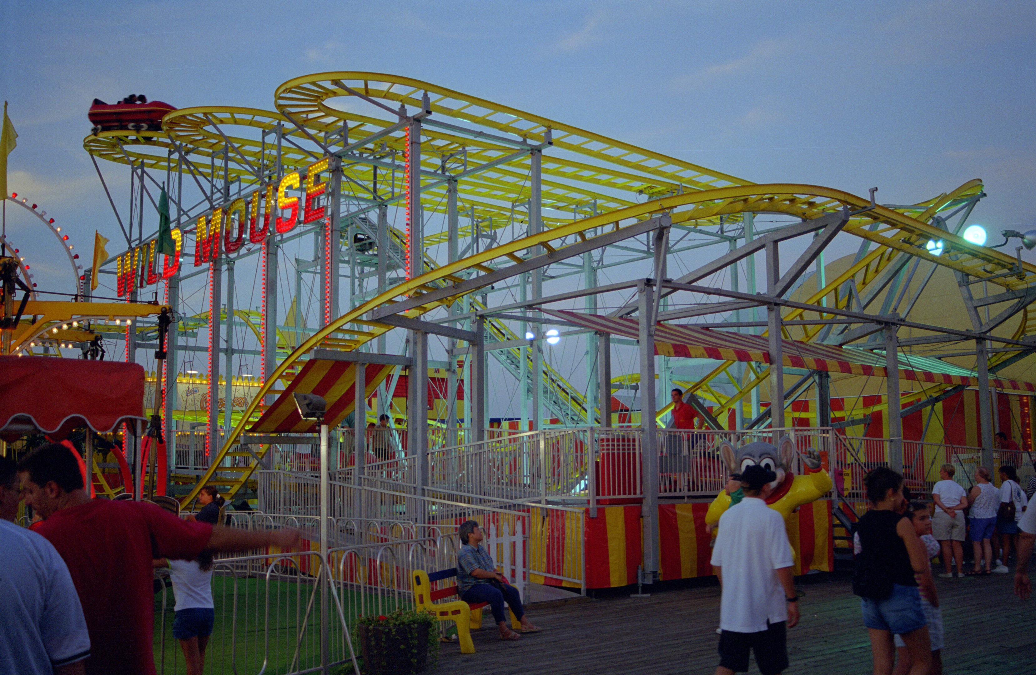 Wild Mouse Casino Pier Seaside Heights New Jersey United States