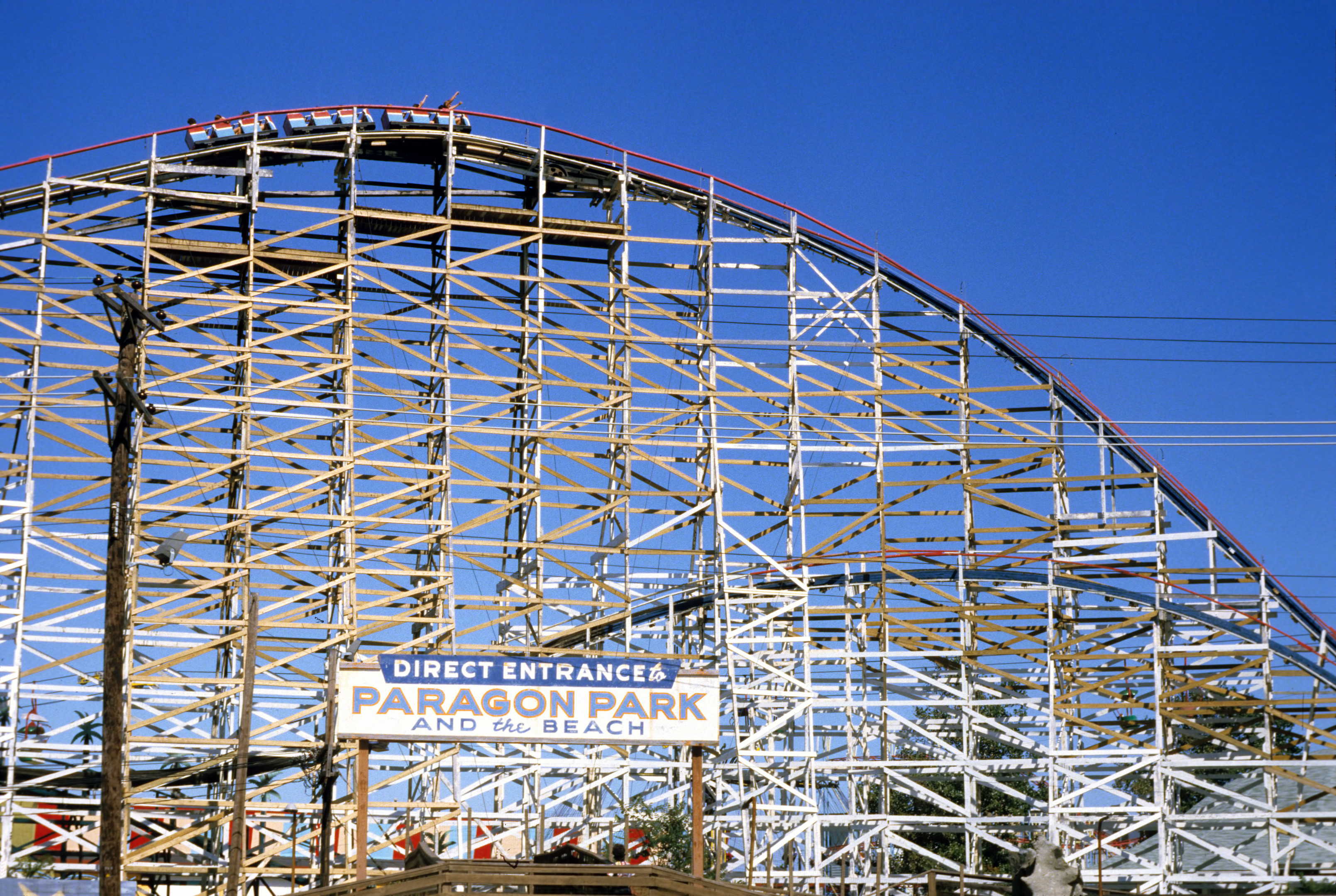 Giant Coaster Paragon Park Hull Massachusetts United States