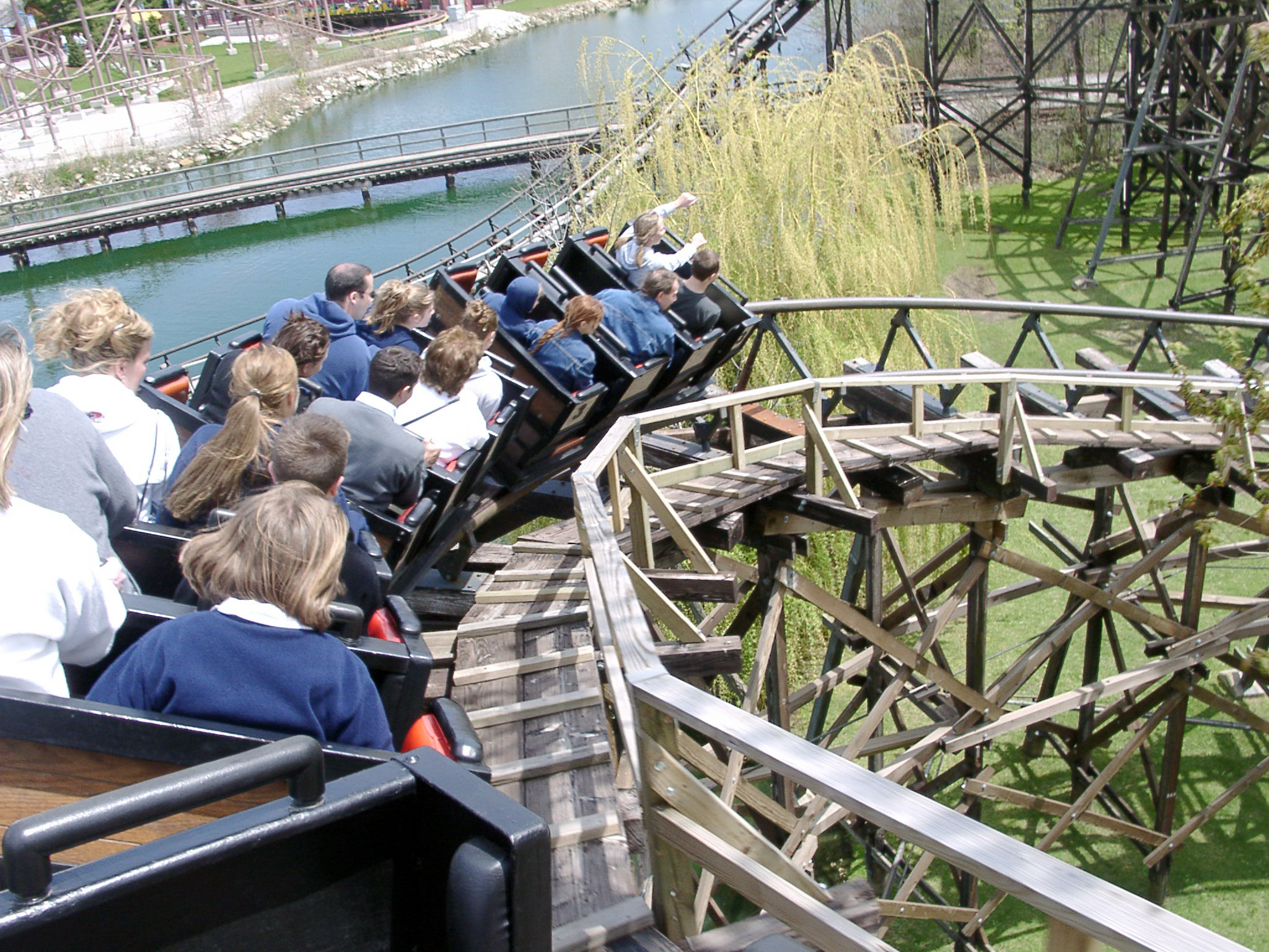 Cedar Creek Mine Ride Cedar Point Sandusky Ohio United States