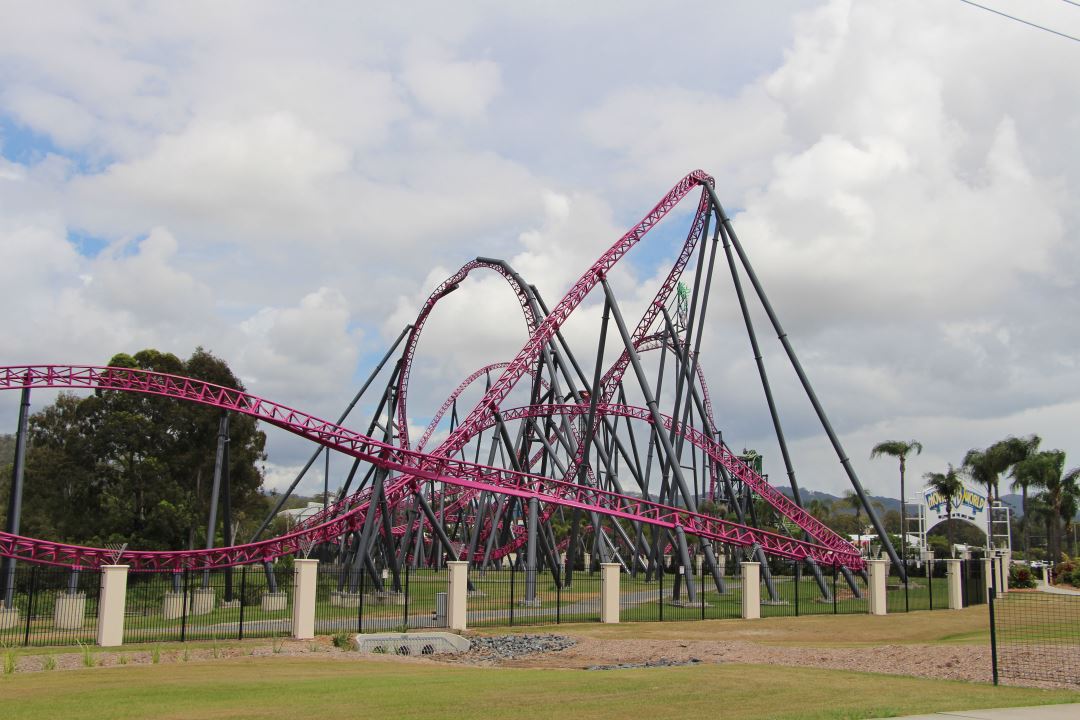 DC Rivals HyperCoaster Warner Bros. Movie World Gold Coast