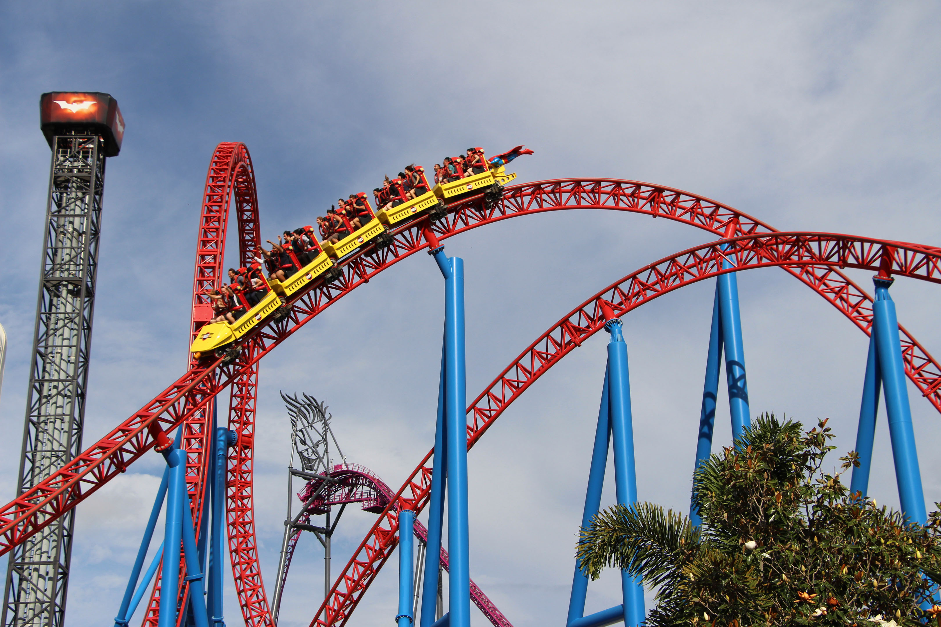 superman roller coaster