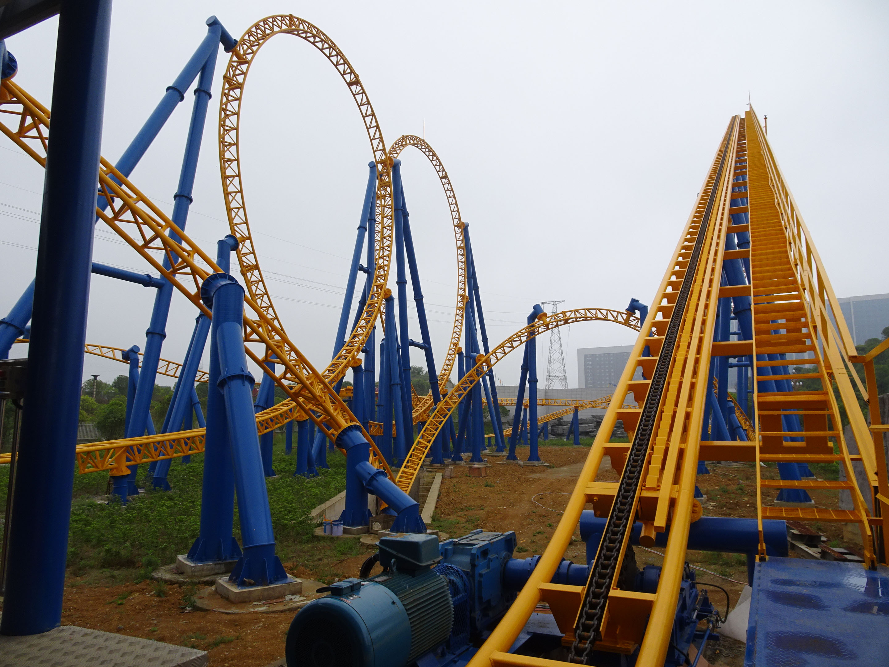 Eleventh Roller Coaster Great Xingdong Tourist World Puding