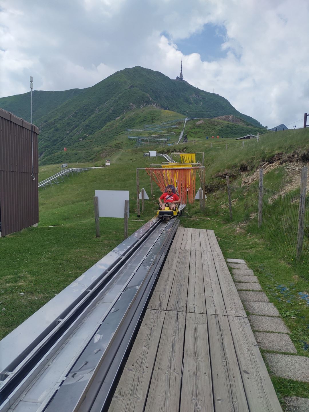 Coaster Bob Monte Tamaro Rivera Ticino Switzerland