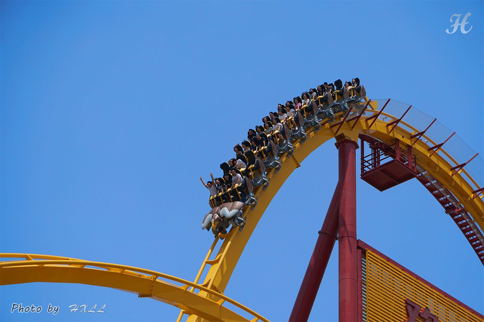 Flight of the Himalayan Eagle Music Roller Coaster Happy Valley