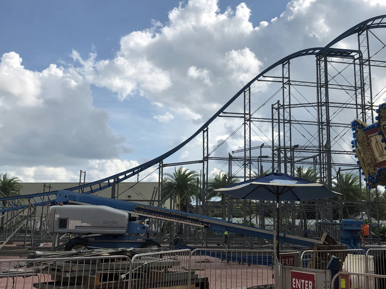 Fun Spot: Hurricane roller coaster now open in Kissimmee