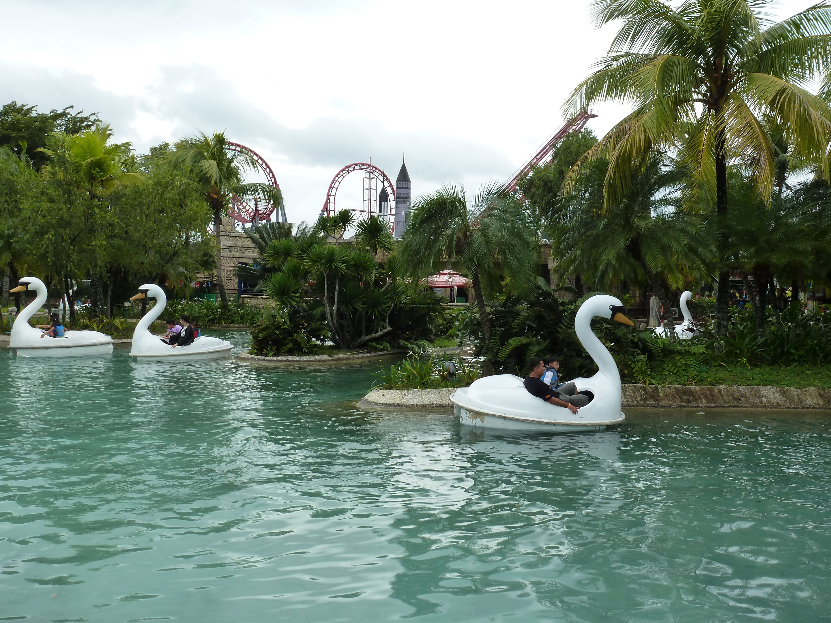 enchanted kingdom swan lake