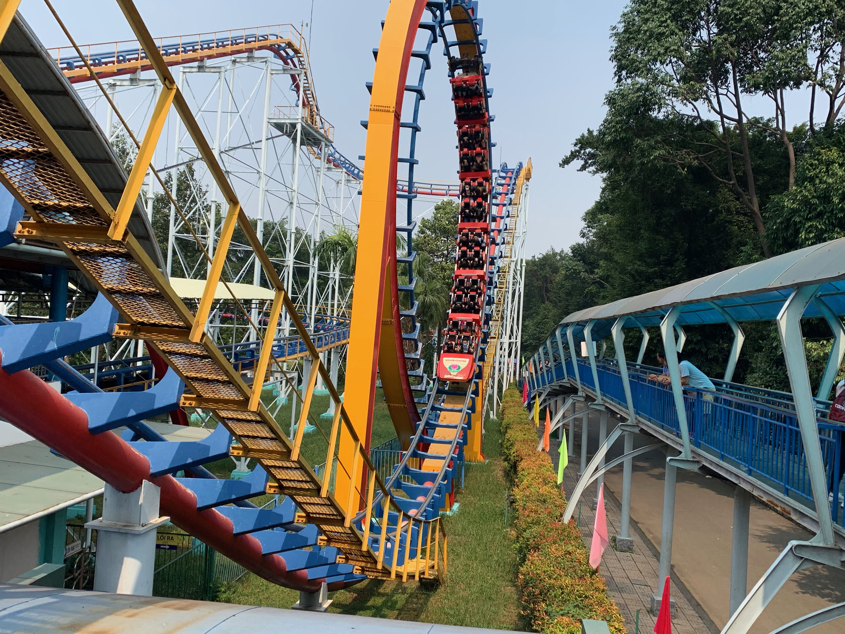 Roller Coaster - Đầm Sen Park (District 11, Ho Chi Minh, Vietnam)