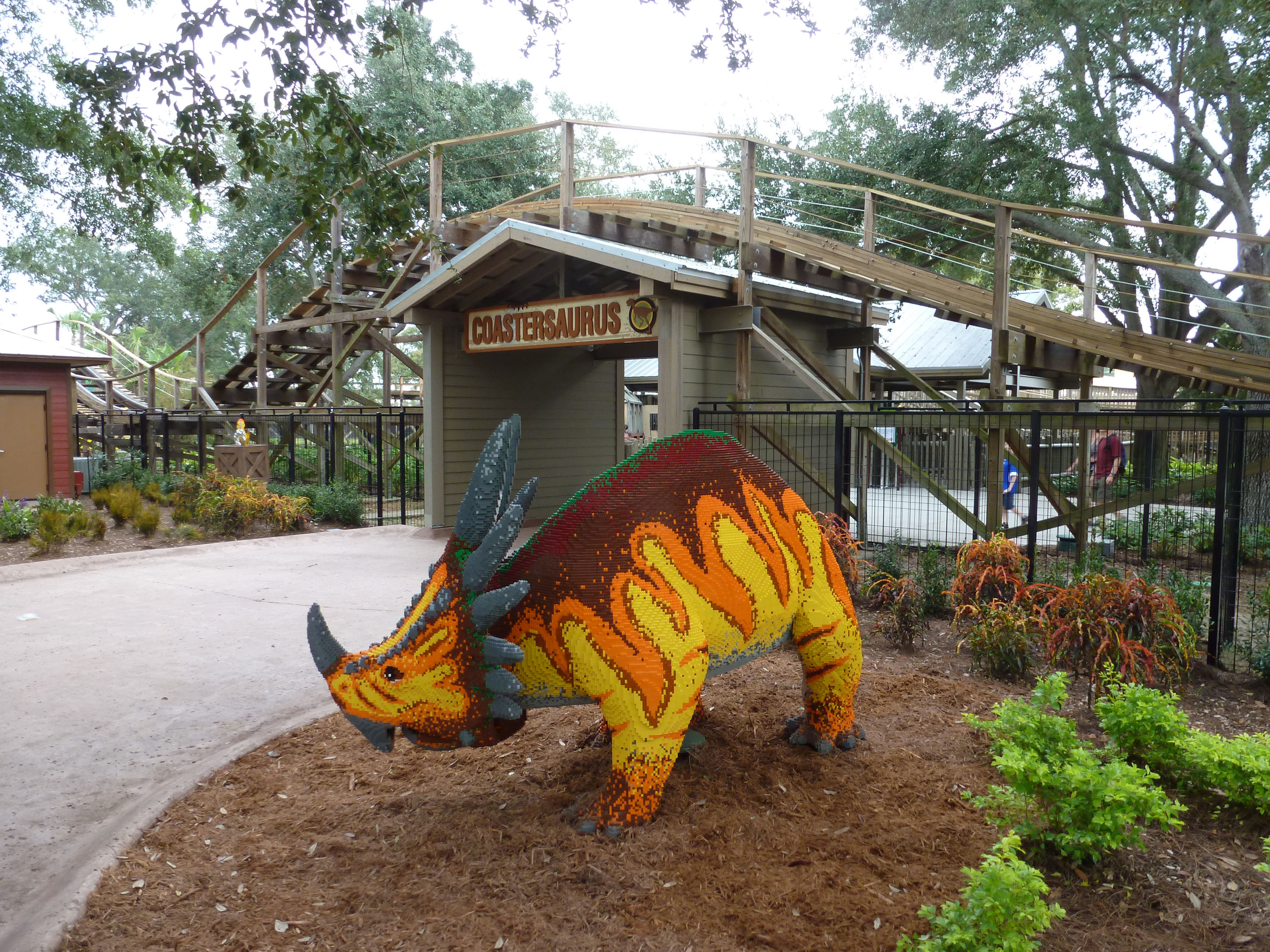 Coastersaurus legoland online florida