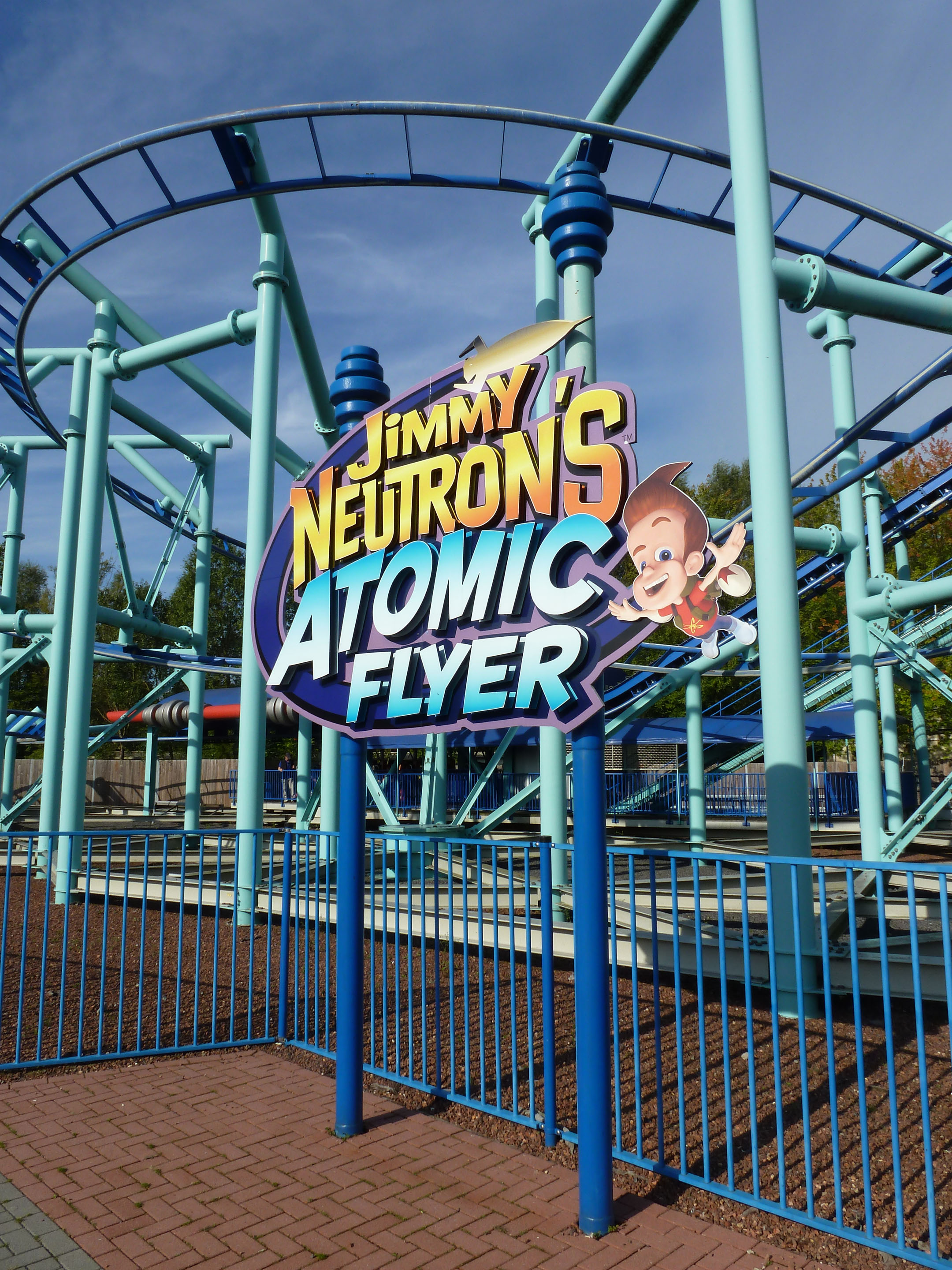 Jimmy Neutron s Atomic Flyer Movie Park Germany Bottrop North