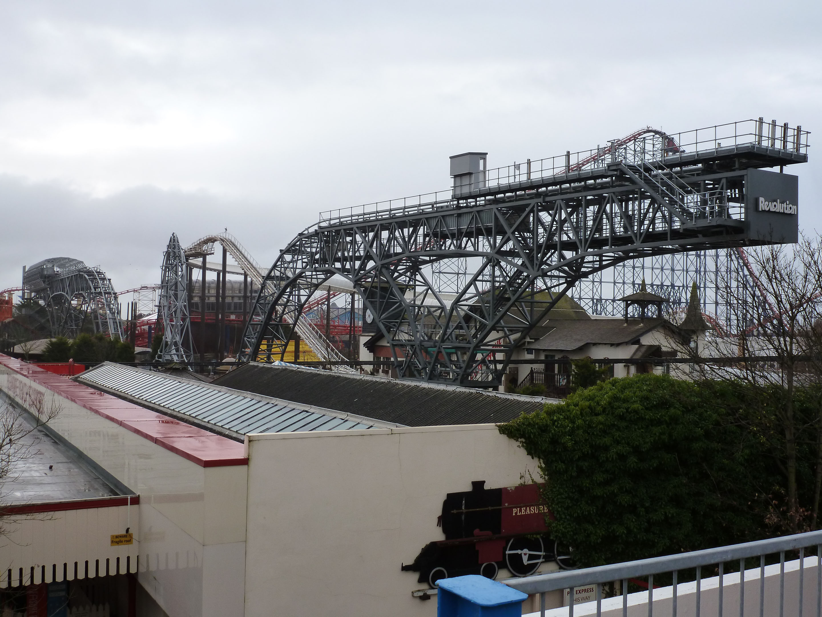 Revolution Pleasure Beach Resort Blackpool Lancashire England