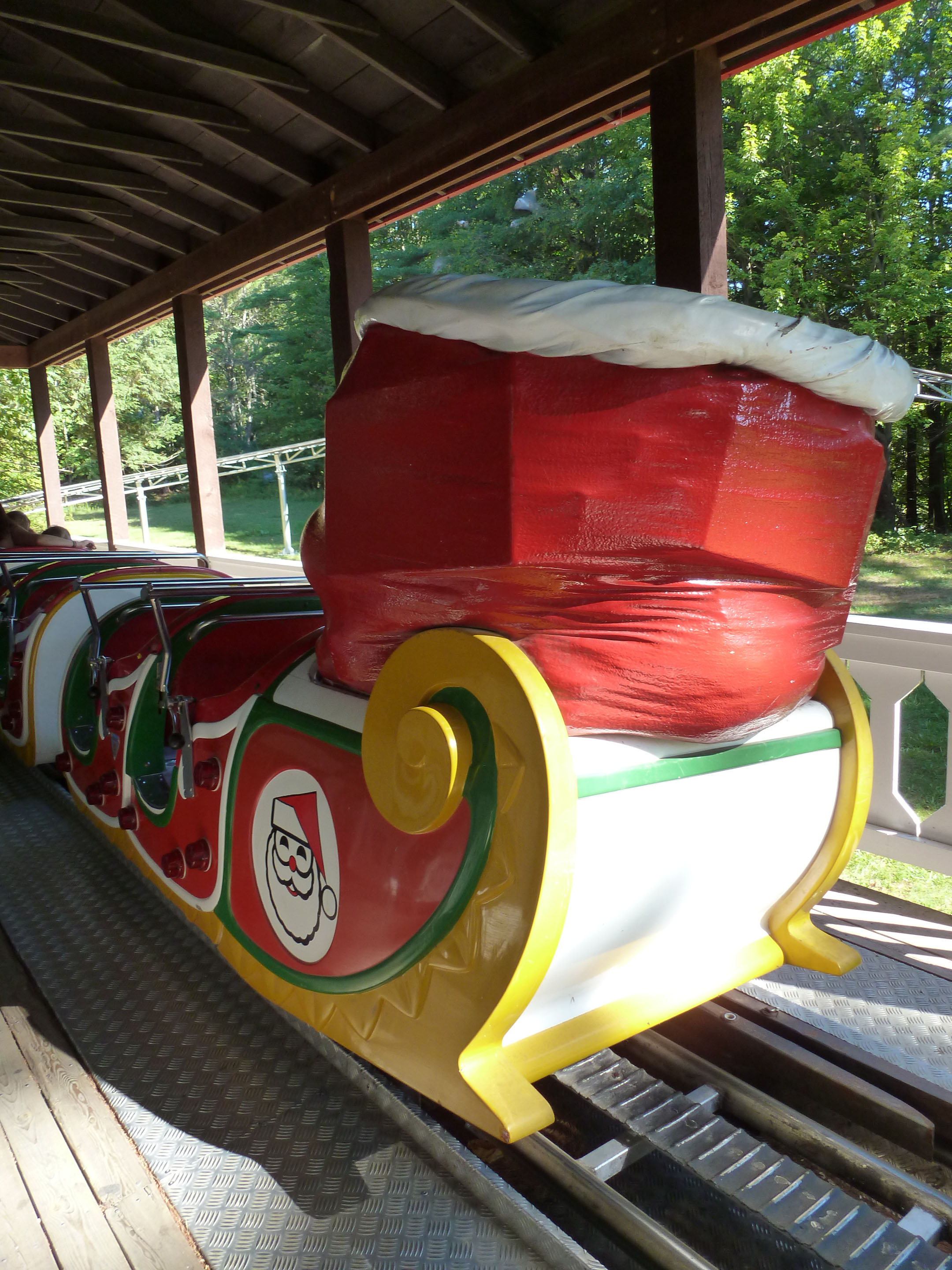 Rudolph s Sleigh Ride Roller Coaster Santa s Village