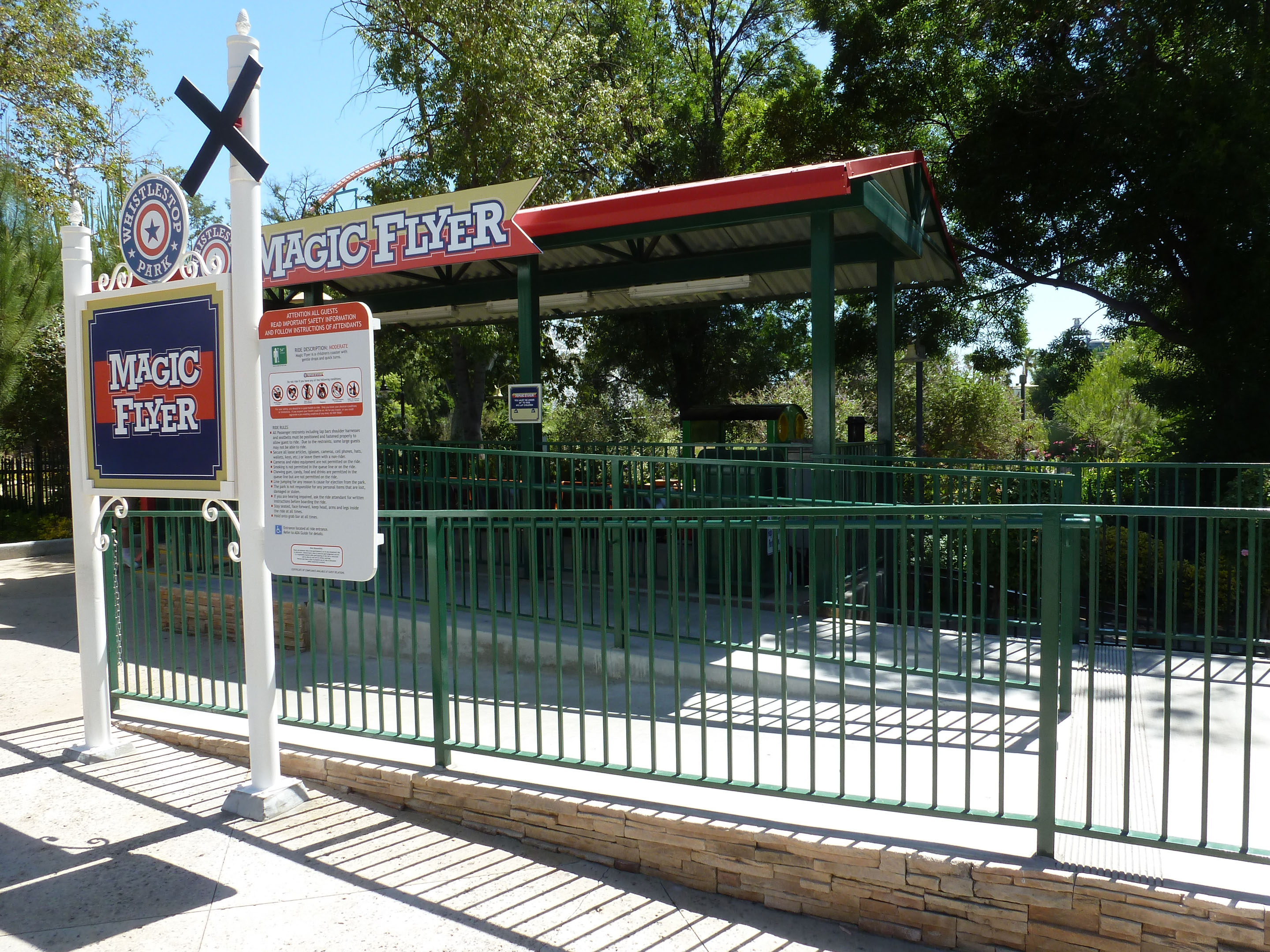 Magic Flyer Six Flags Magic Mountain Valencia California United States