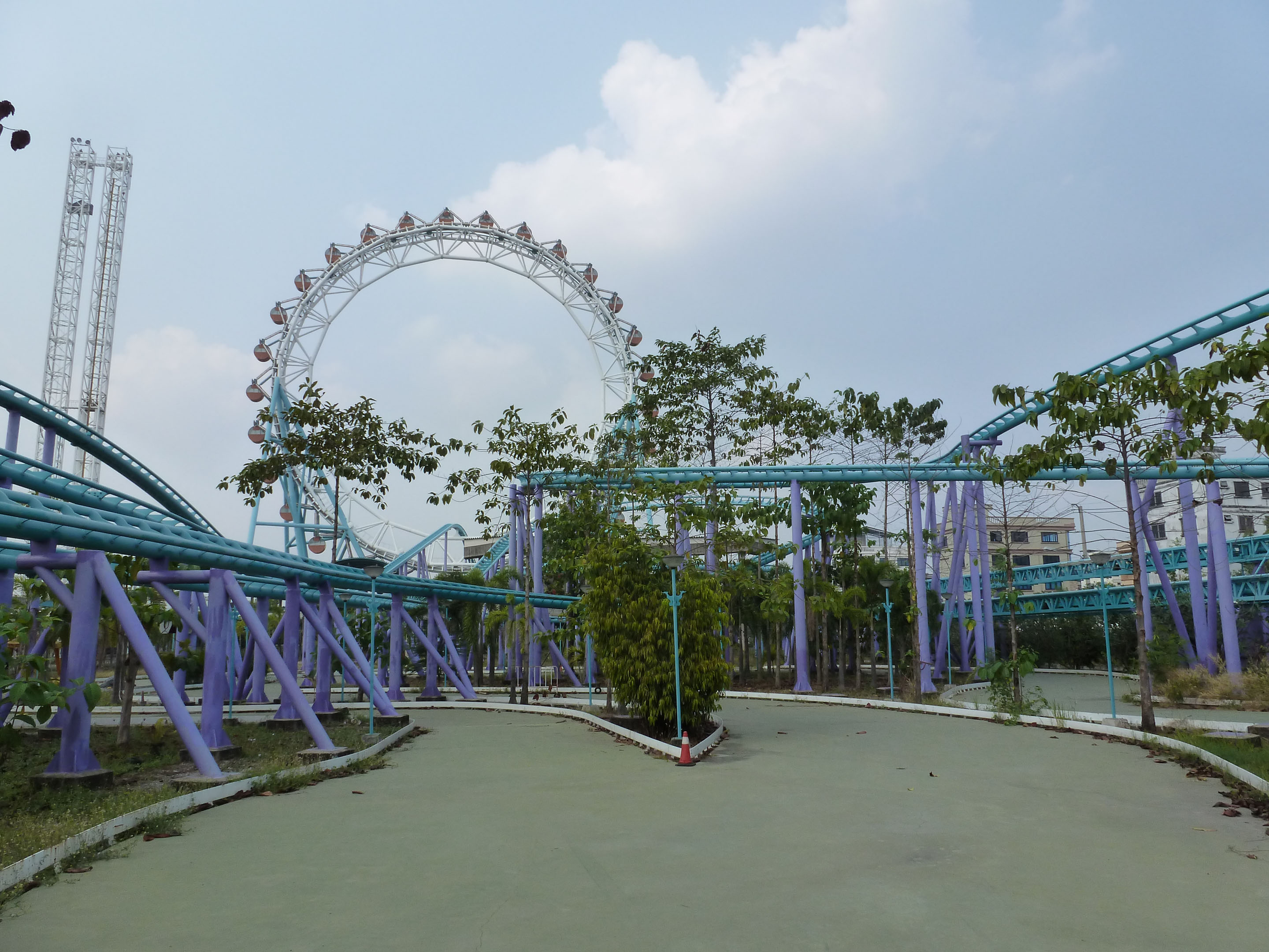 Slalom - Wonder World Extreme Park (Khan Na Yao, Bangkok, Thailand)