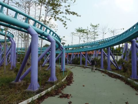 Slalom - Wonder World Extreme Park (Khan Na Yao, Bangkok, Thailand)