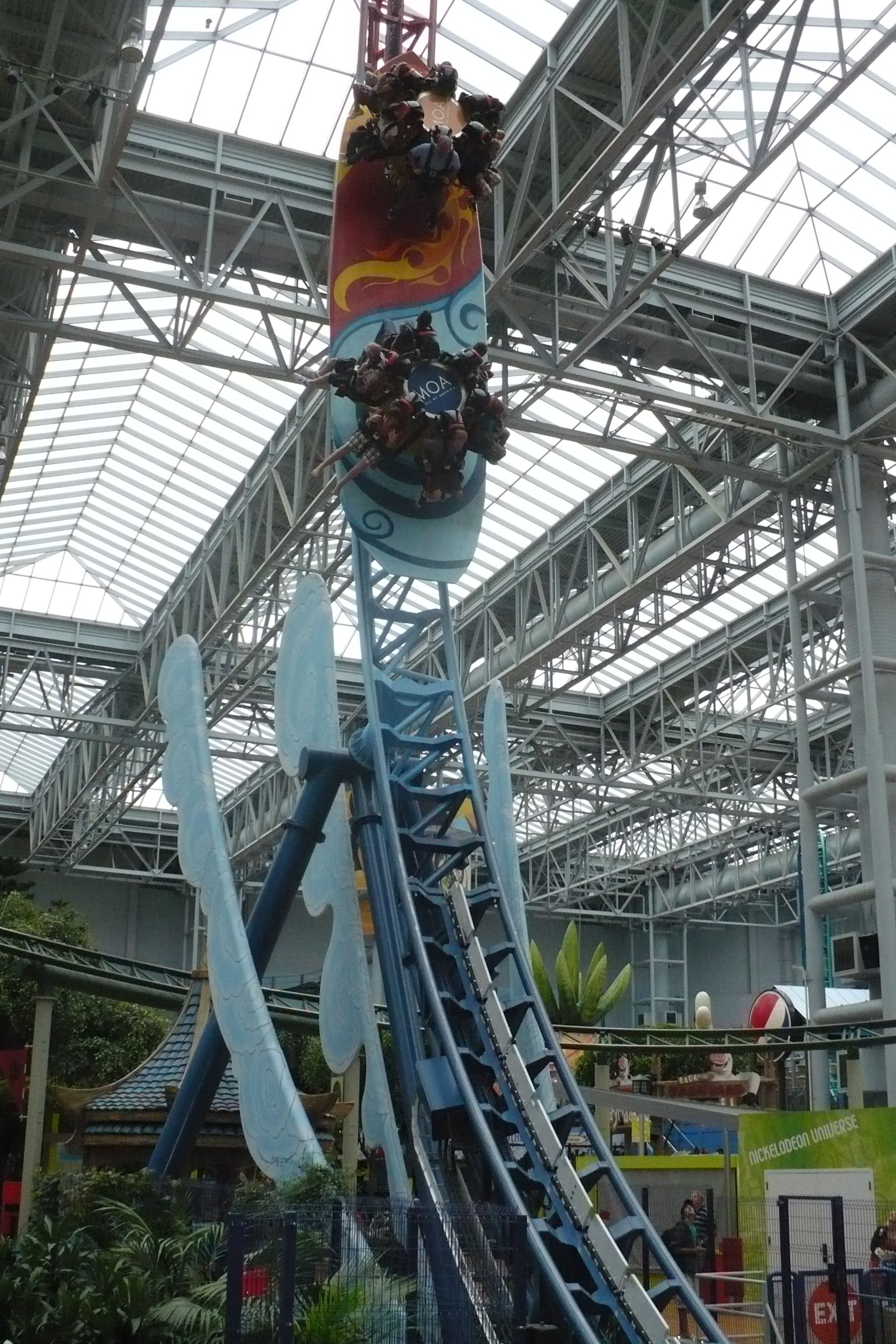 Avatar Airbender Nickelodeon Universe Bloomington Minnesota