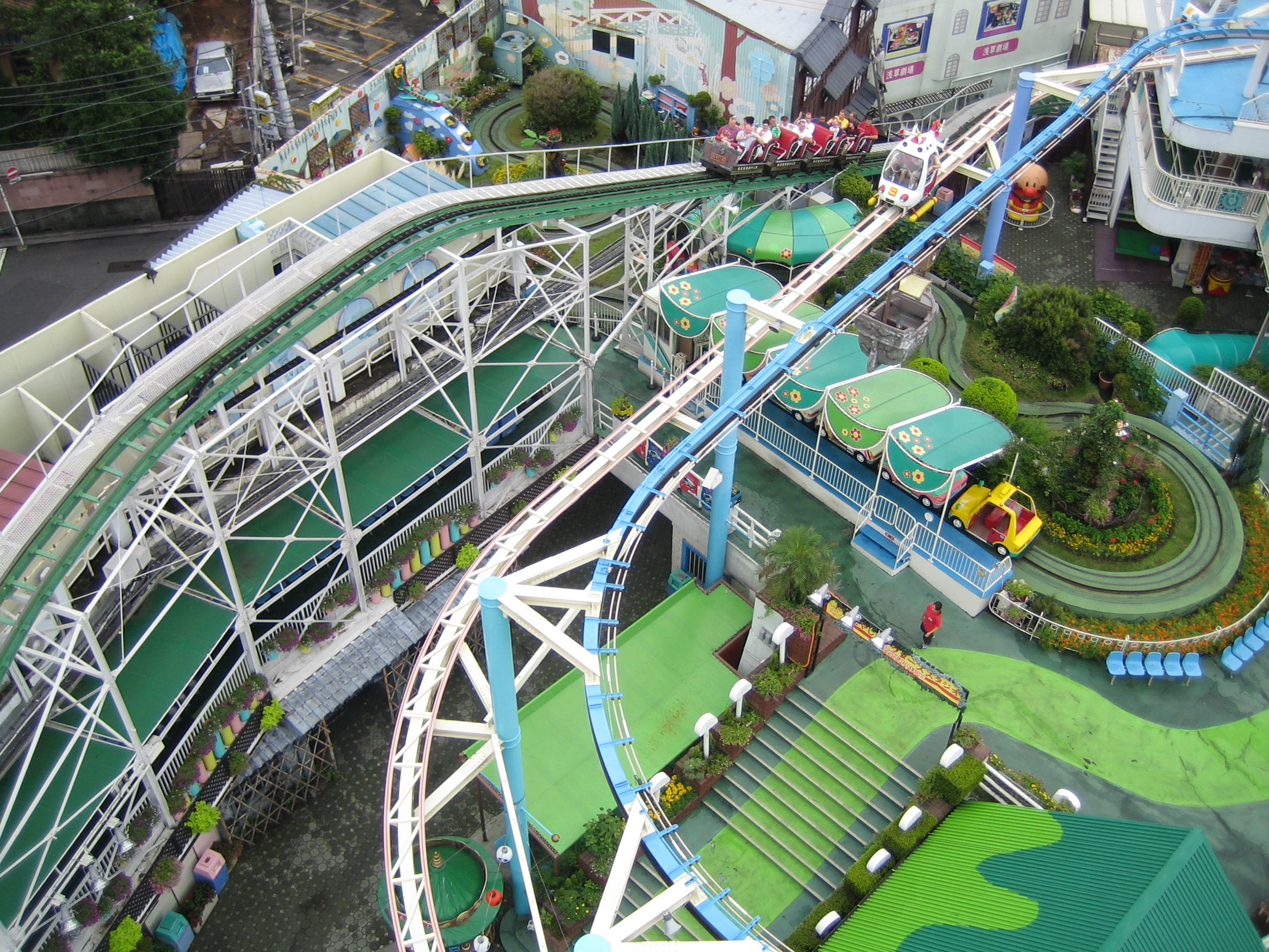 Roller Coaster Hanayashiki Asakusa Taito Tokyo Japan