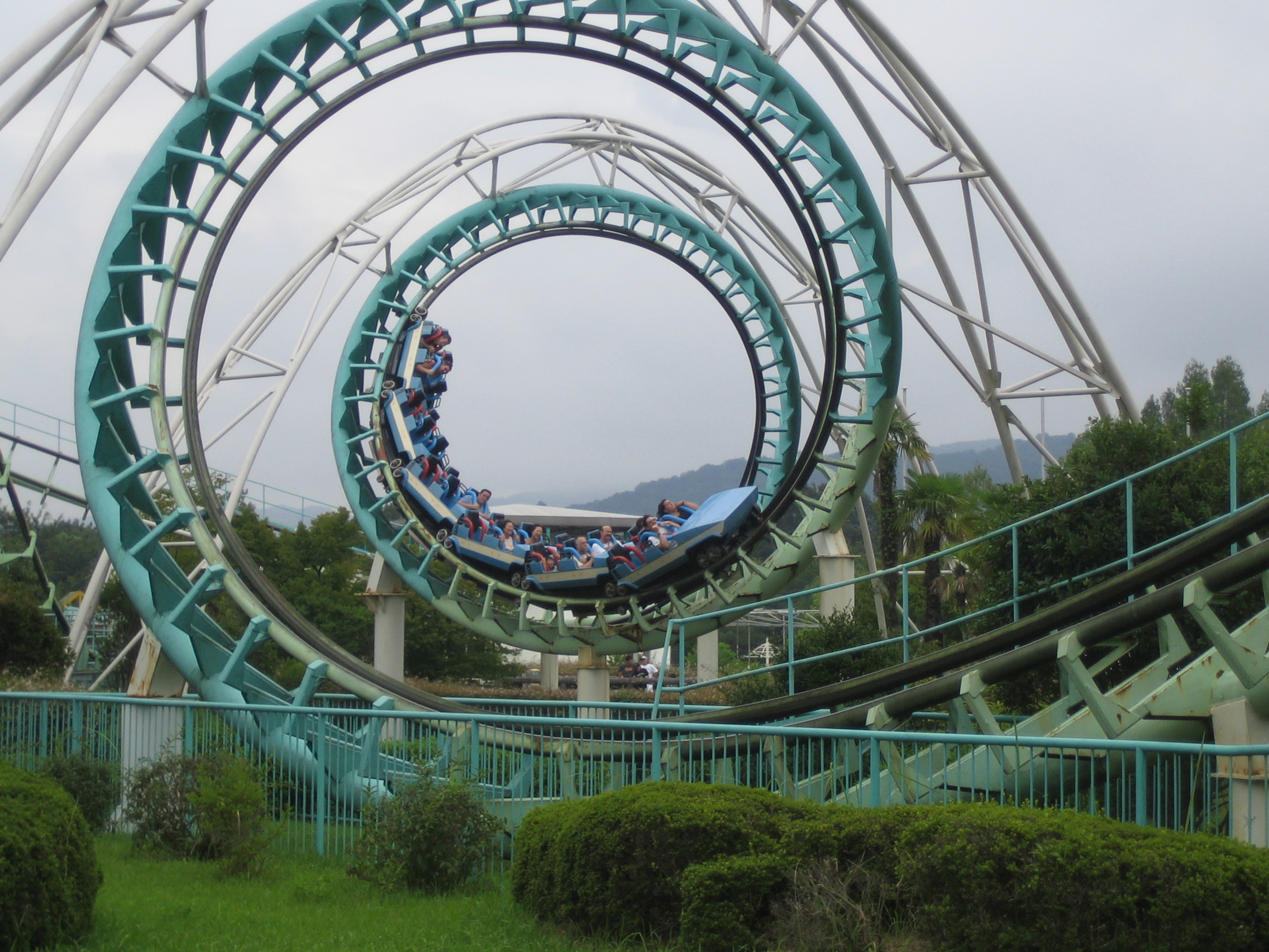 Screw Coaster Nara Dreamland Nara Nara Japan