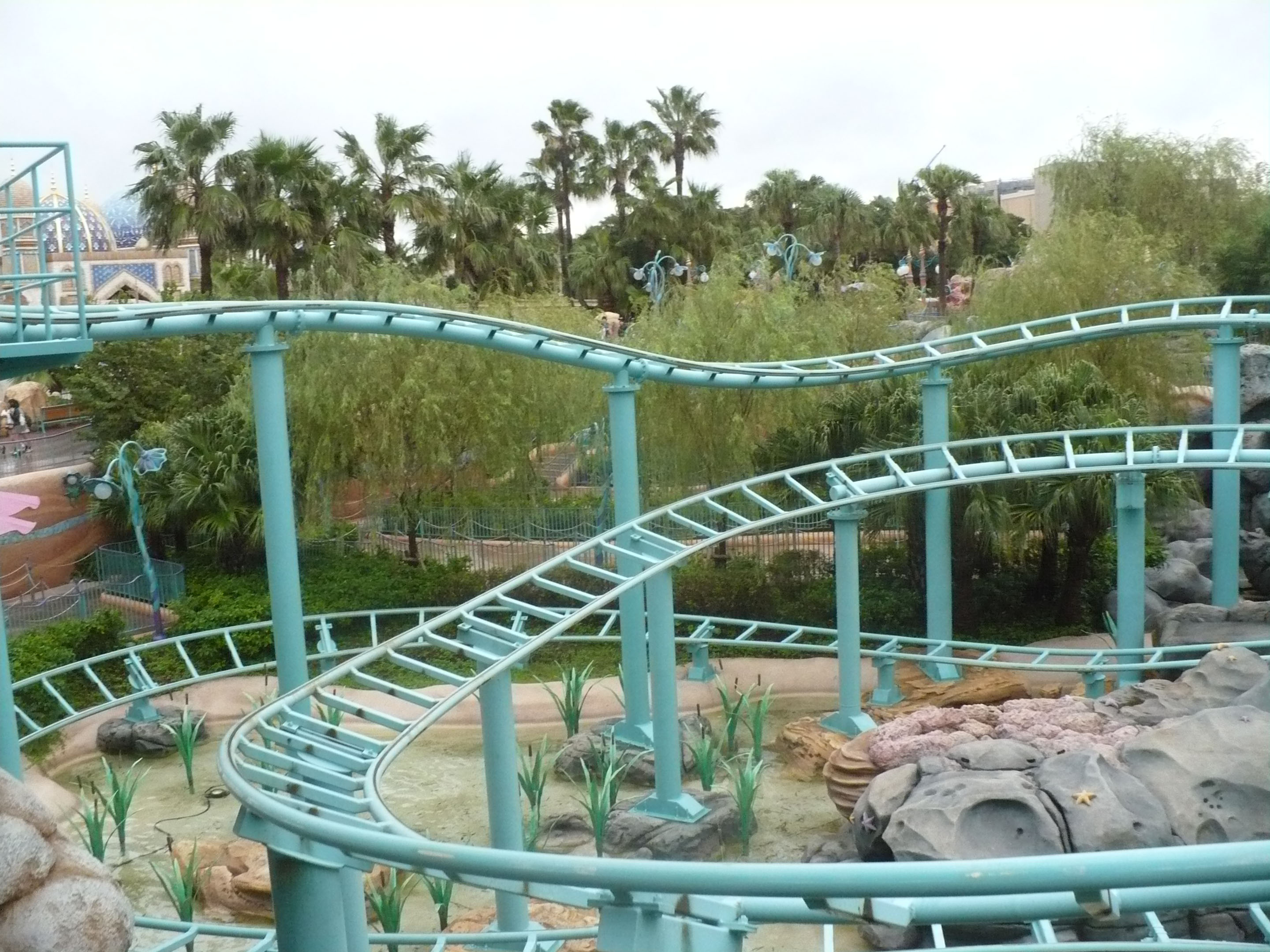 Flounder S Flying Fish Coaster Tokyo Disneysea Urayasu Chiba Japan