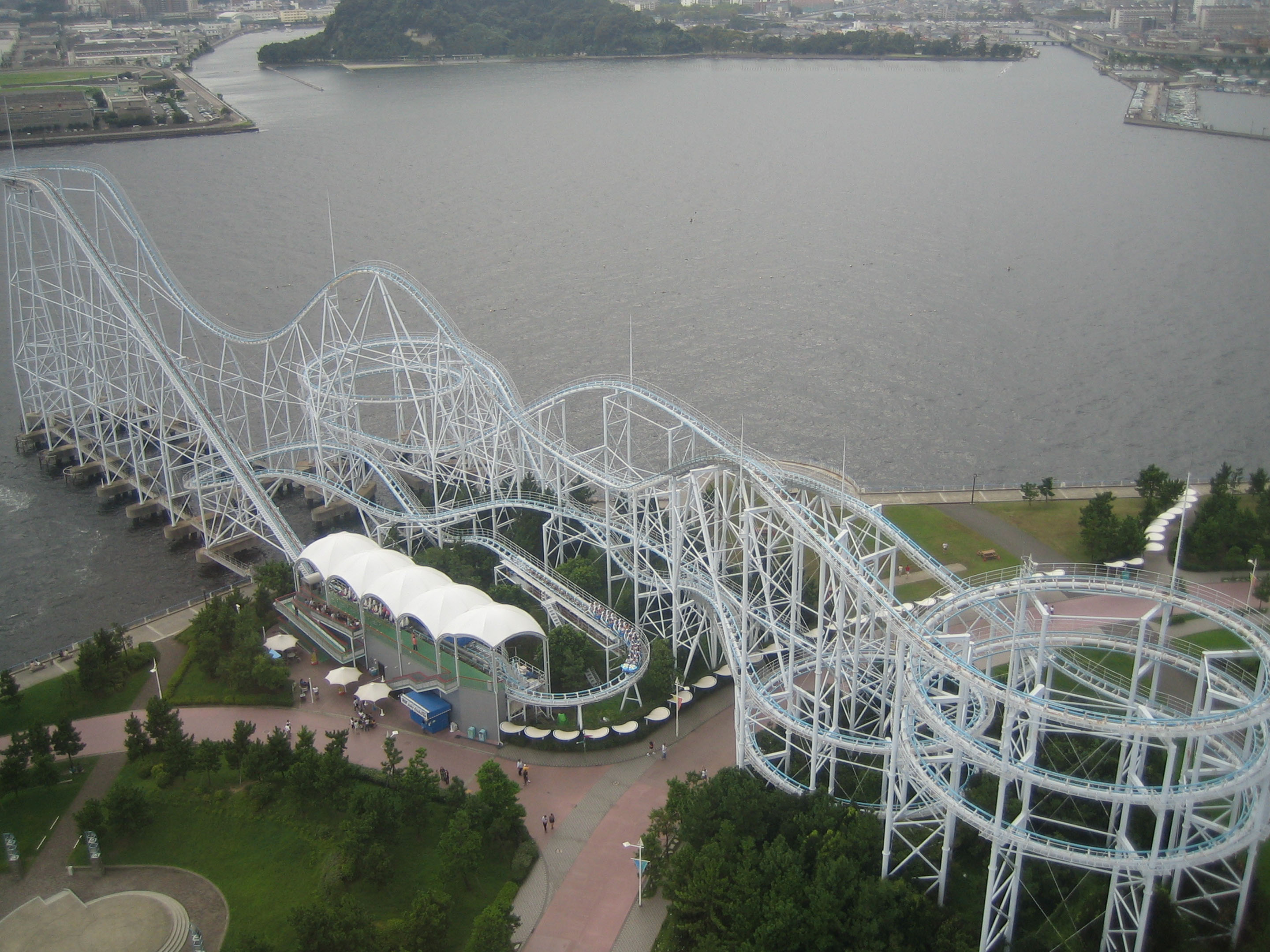 Surf Coaster Leviathan - Sea Paradise (Kanazawa, Yokohama
