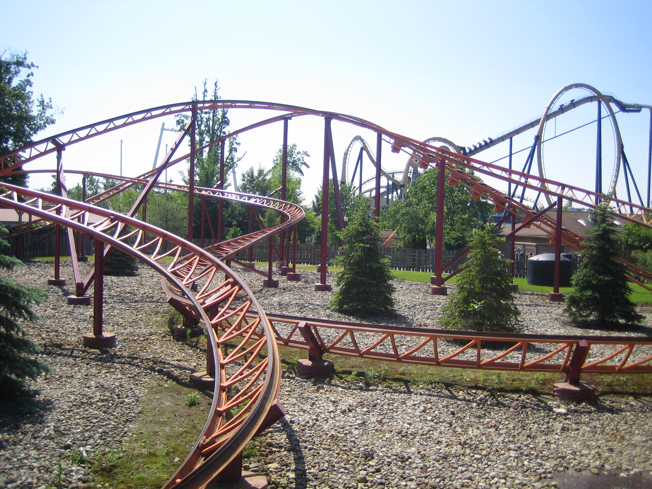 Beaver Land Mine Ride Geauga Lake Wildwater Kingdom Aurora