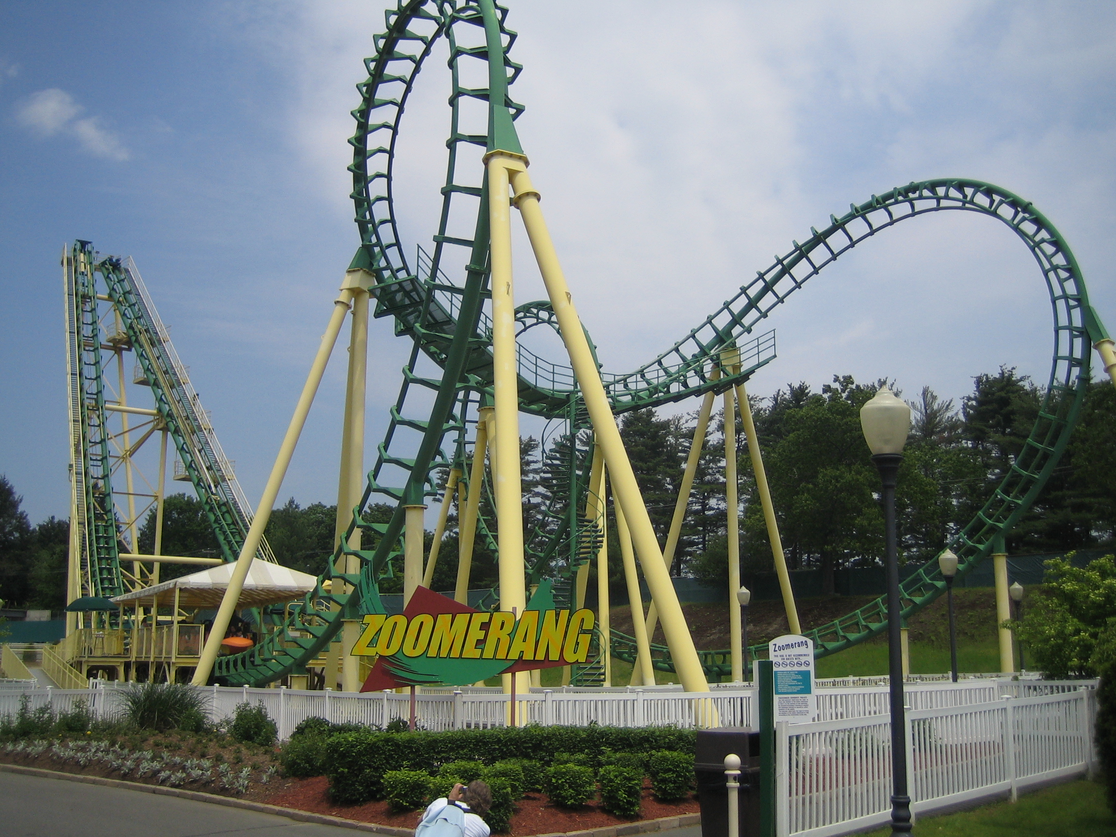 Zoomerang Lake Compounce Bristol Connecticut United States