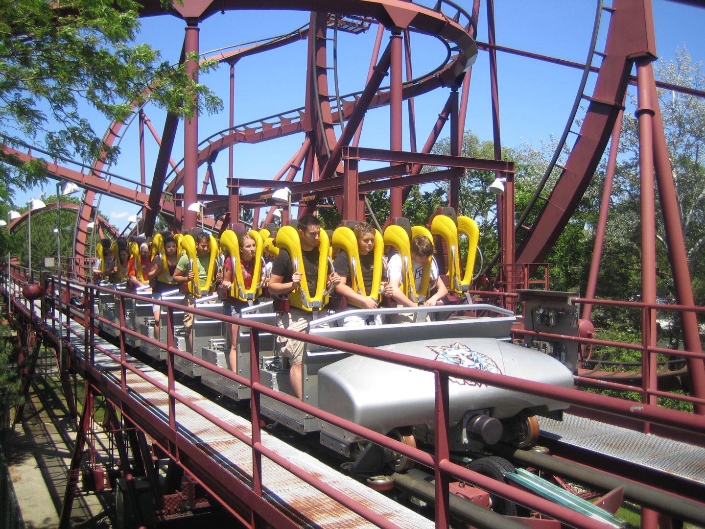 Iron Wolf Six Flags Great America Gurnee Illinois United States