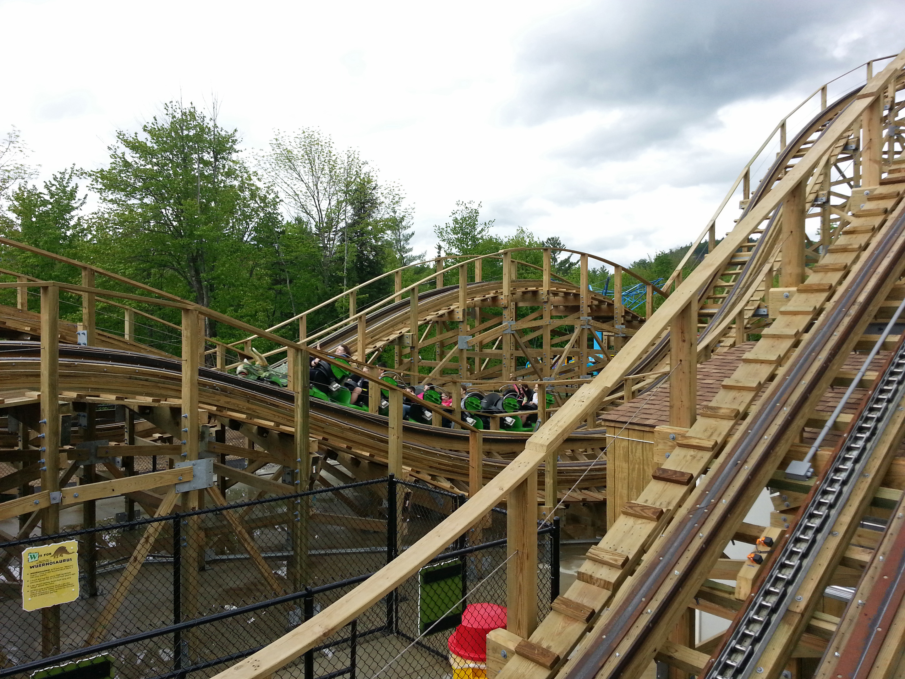 Roar-O-Saurus, Roller Coaster in NH