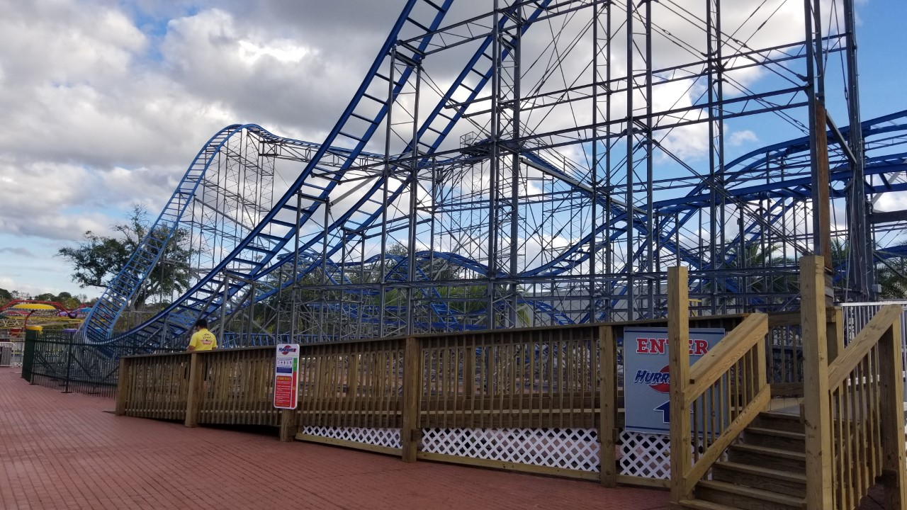 Fun Spot: Hurricane roller coaster now open in Kissimmee