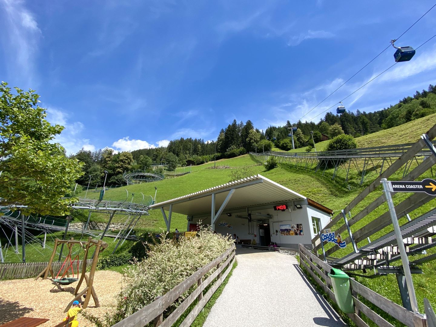 Arena Coaster Zillertal Arena Zell am Ziller Tyrol Austria