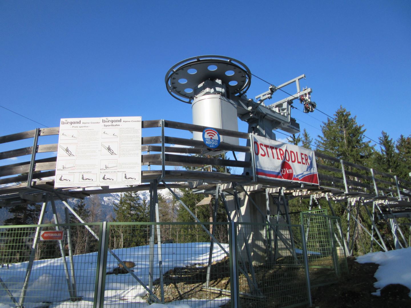 Osttirodler Lienzer Bergbahnen Lienz Tyrol Austria