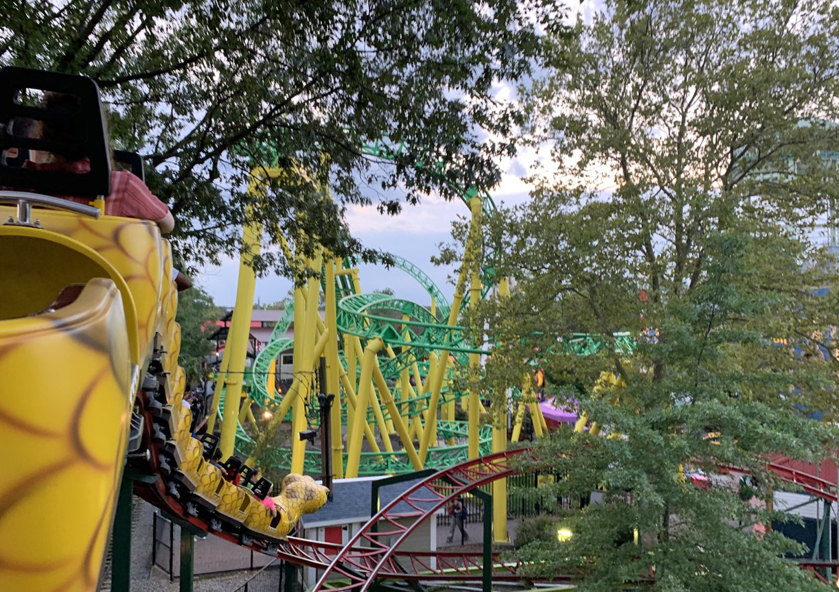 Rattlesnake Coaster Adventureland Farmingdale New York United