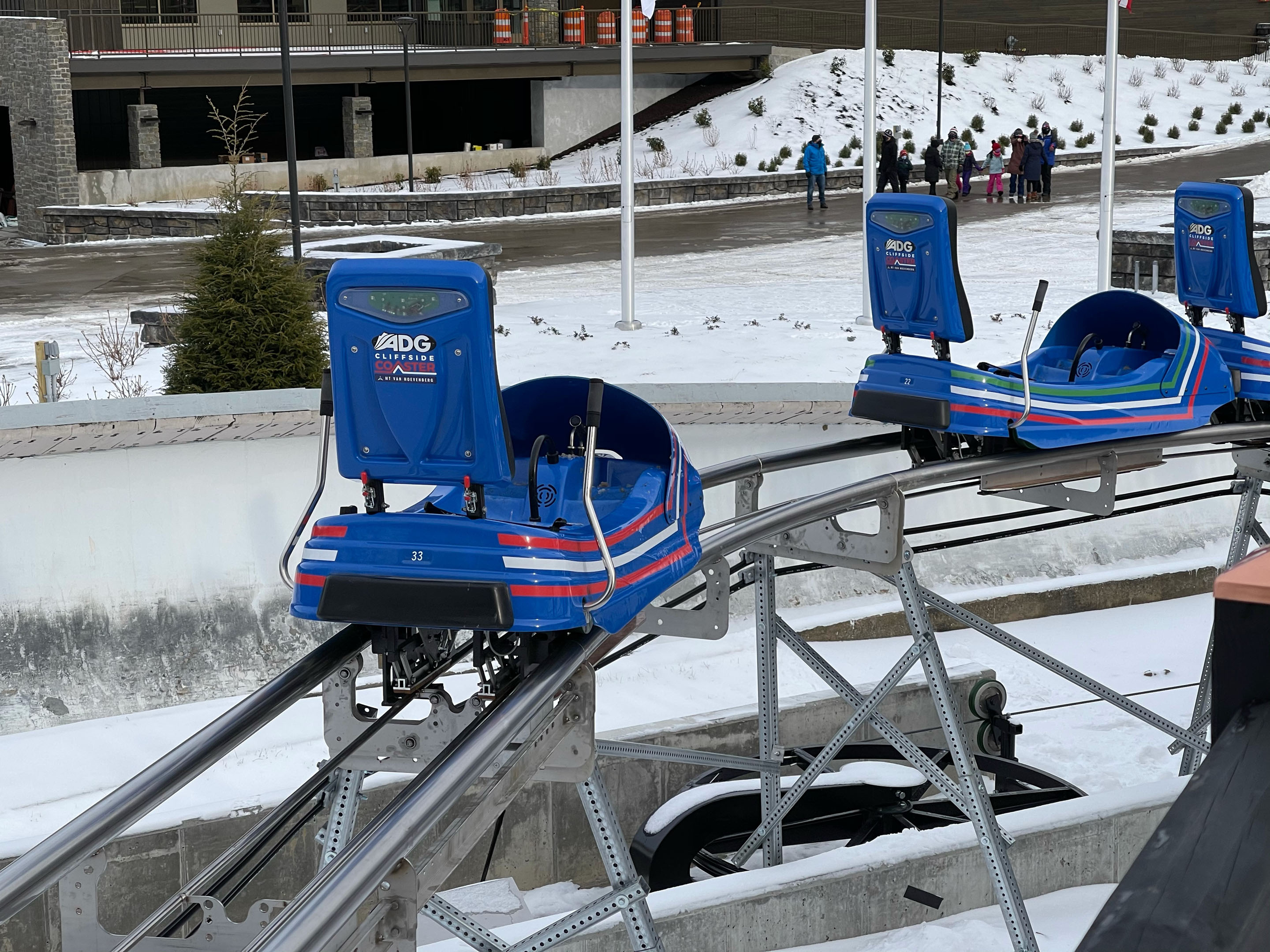 Cliffside Coaster Mount Van Hoevenberg Lake Placid New York