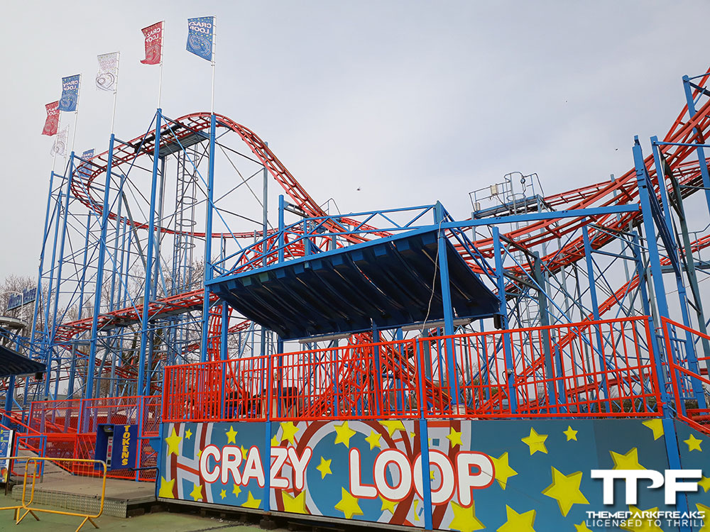 Crazy Loop Brean Theme Park Brean Somerset England United