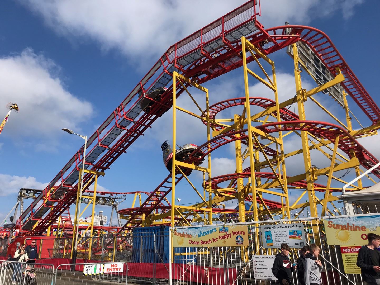 Crash Test Ocean Beach Pleasure Park South Shields Tyne and