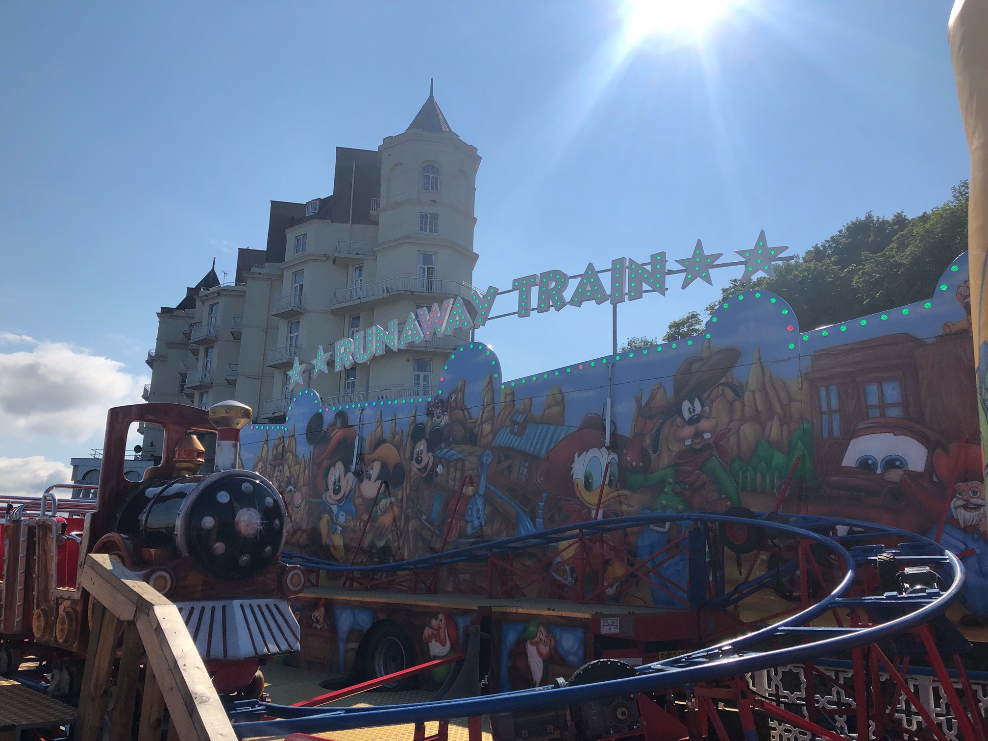 Runaway Train Llandudno Pier Llandudno Conwy Wales United