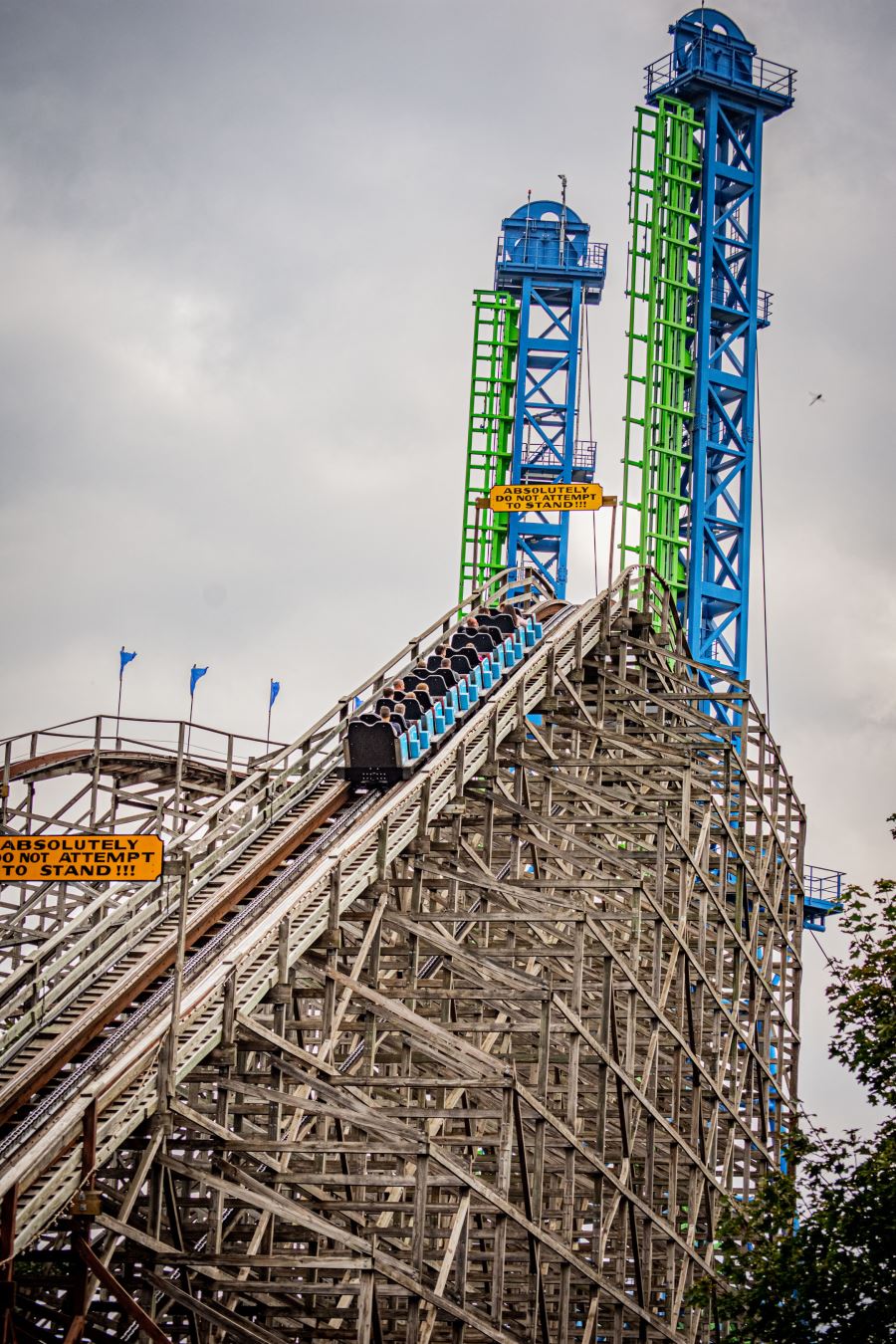 Tremors Silverwood Theme Park Athol Idaho United States