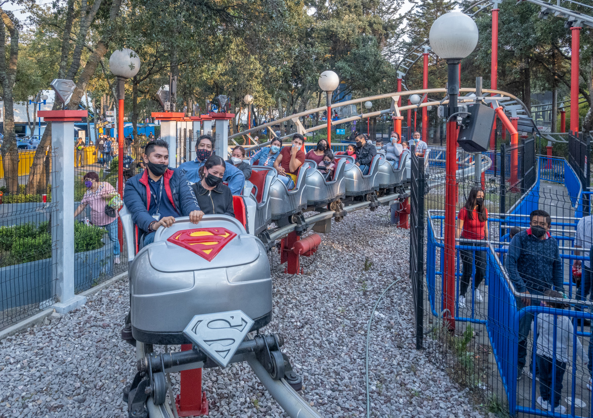 Superman Krypton Coaster Six Flags Mexico Mexico City Mexico